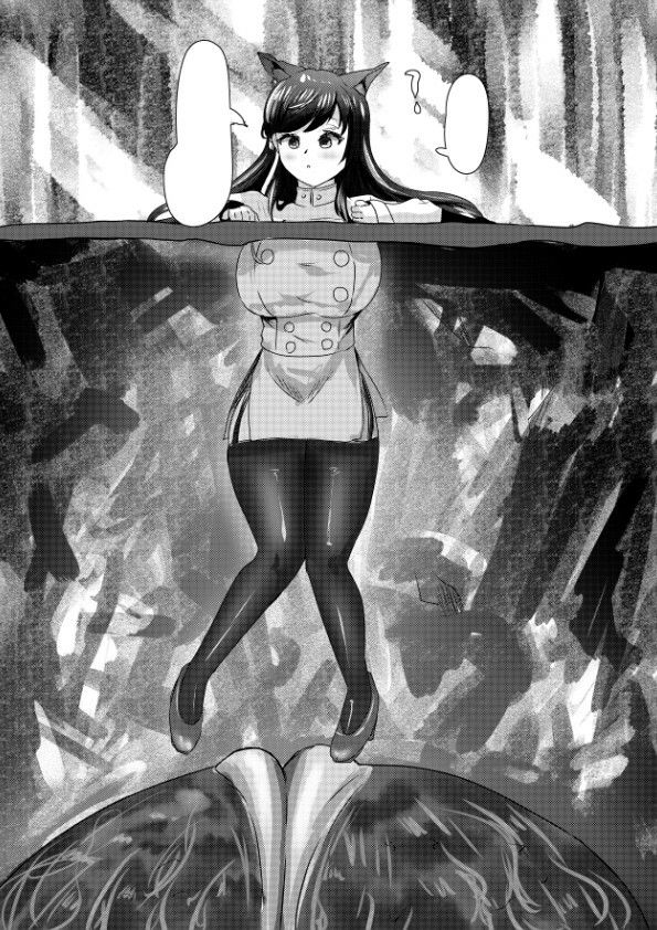 愛宕は触手に捕まった_2