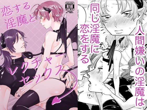 恋する淫魔とレクチャーセックスのタイトル画像