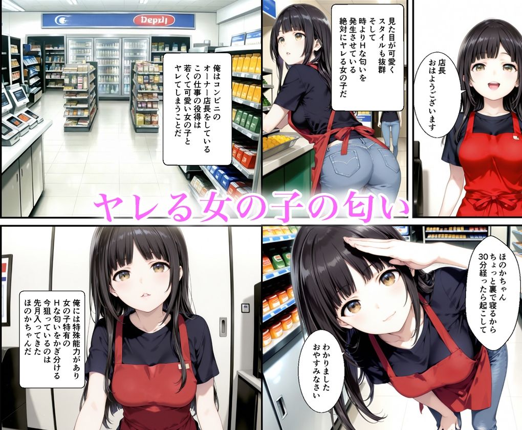 【エロ漫画】店長の特権バイト女子の処女を奪って中出しした話(種付け彦) 画像1