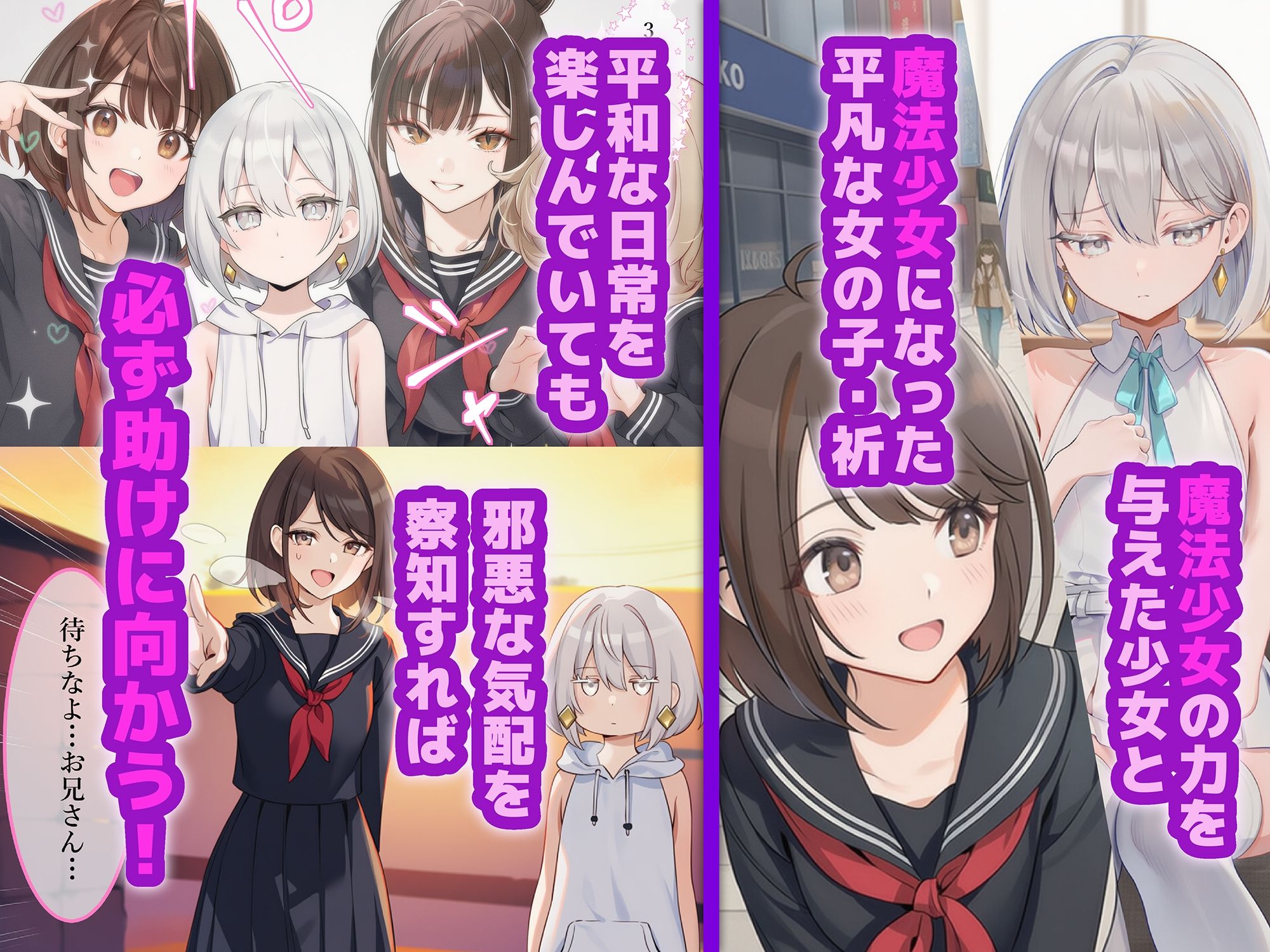 魔法少女WISHES 三人目の魔法少女編 - hitomi raw無料エロ漫画（同人誌）サンプル画像 002