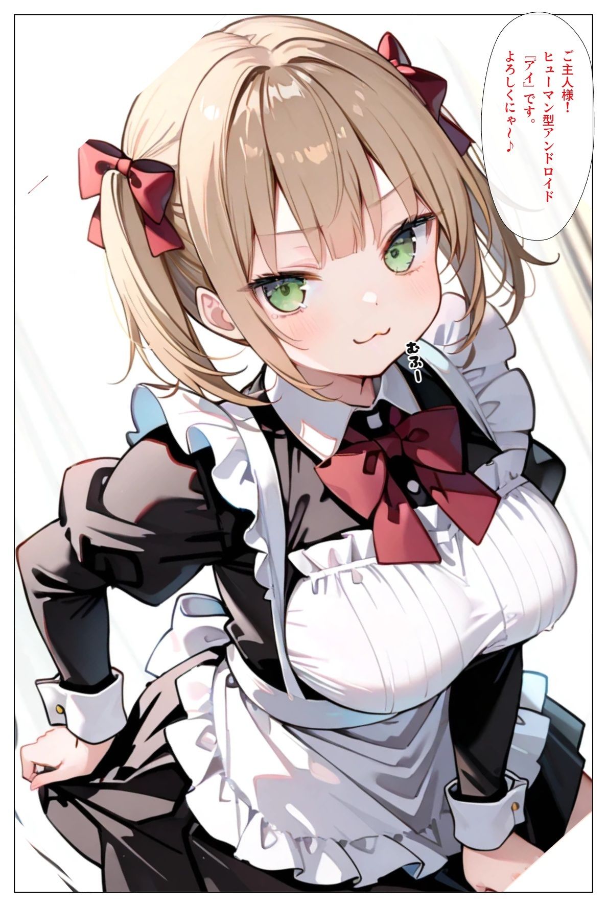 サンプル画像2:うちのアンドロイドはお腹をつまむと『にゃ〜』と鳴くんだが(さまよゆもい) [d_709099]