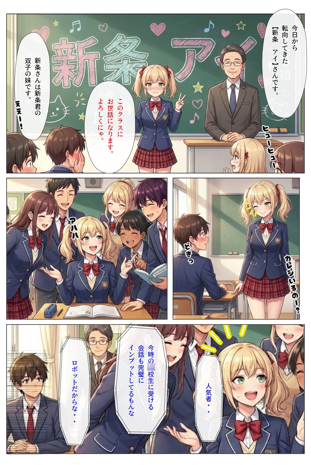 うちのアンドロイドはお腹をつまむと『にゃ〜』と鳴くんだが 画像9