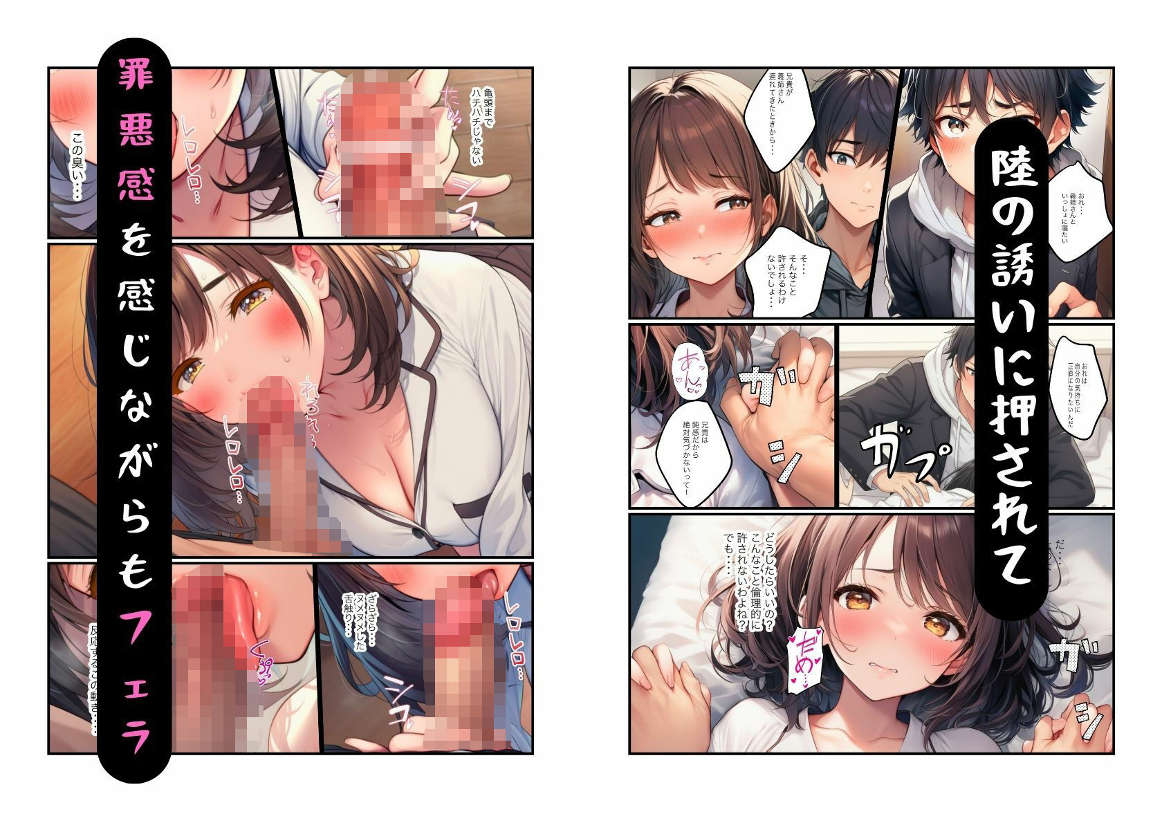 サンプル画像4:オナニー好きの人妻が義弟に寝取られセックス(すいか44) [d_709396]