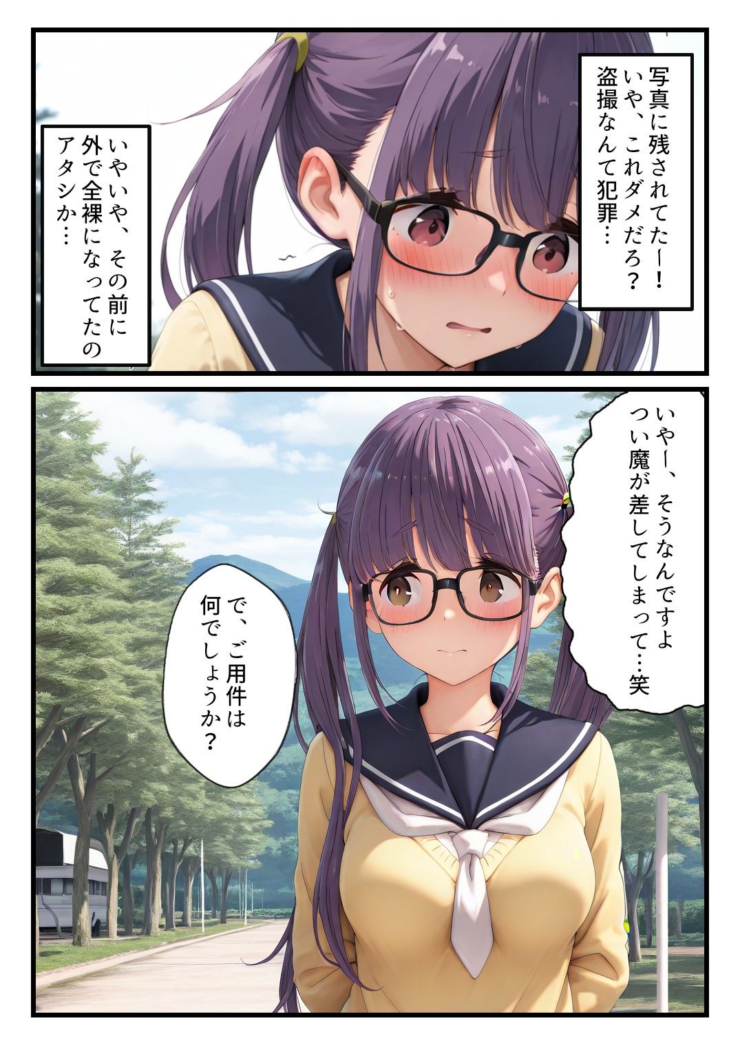 野クル部長が他のキャンプ客達に野外露出癖がバレてしまいパコられてしまう話 画像9