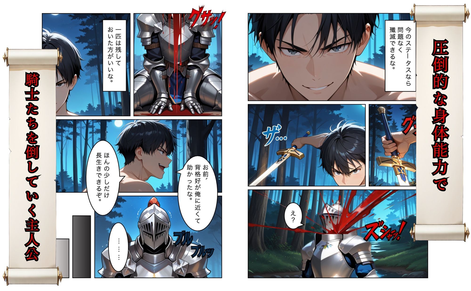 勇者選抜で見捨てられた俺のスキル《発汗》実は全能力を奪う《体液吸収》最凶チートでした。【第三話】 画像1