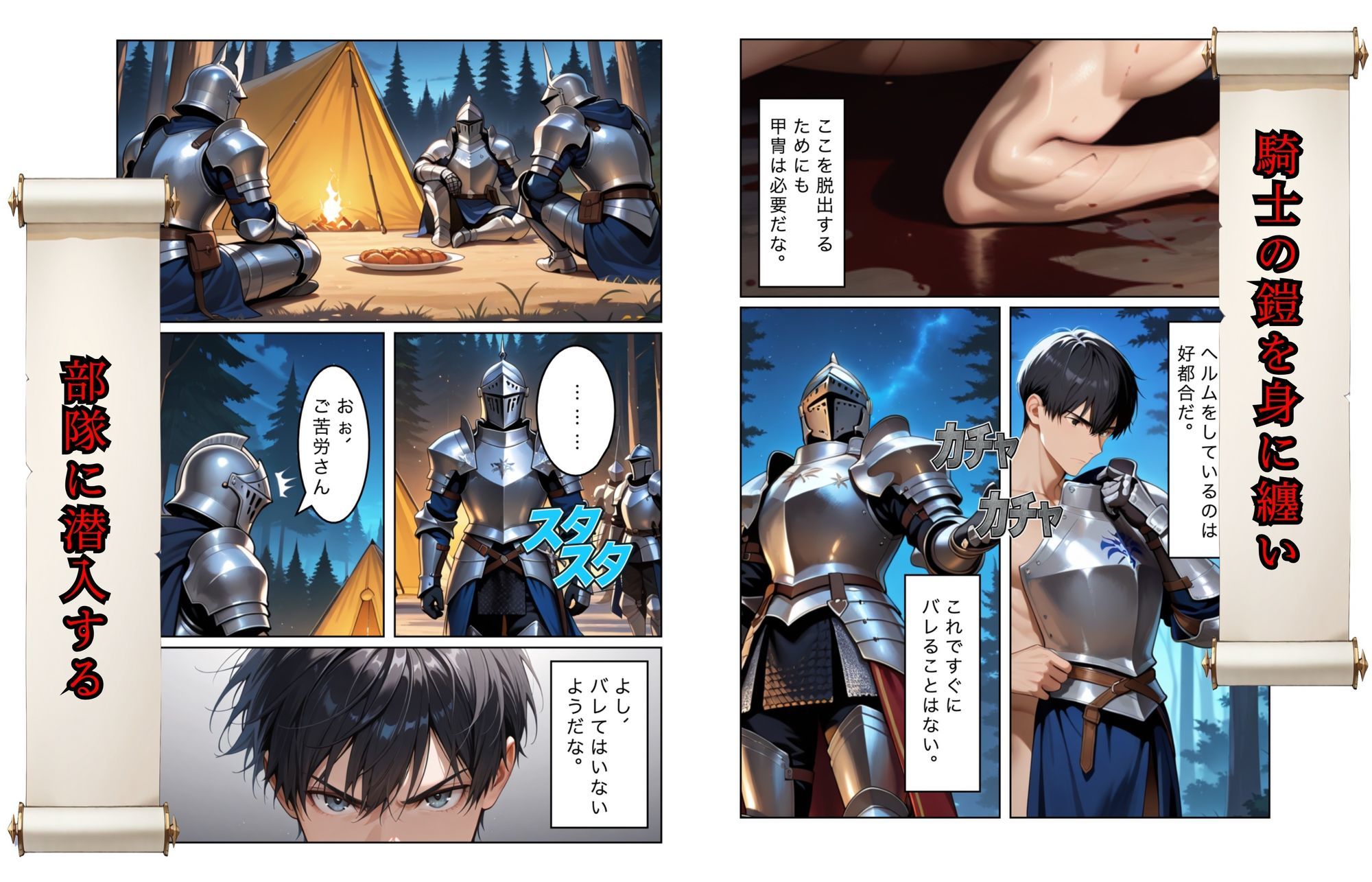 サンプル画像2:勇者選抜で見捨てられた俺のスキル《発汗》実は全能力を奪う《体液吸収》最凶チートでした。【第三話】(パンティ大佐) [d_709527]