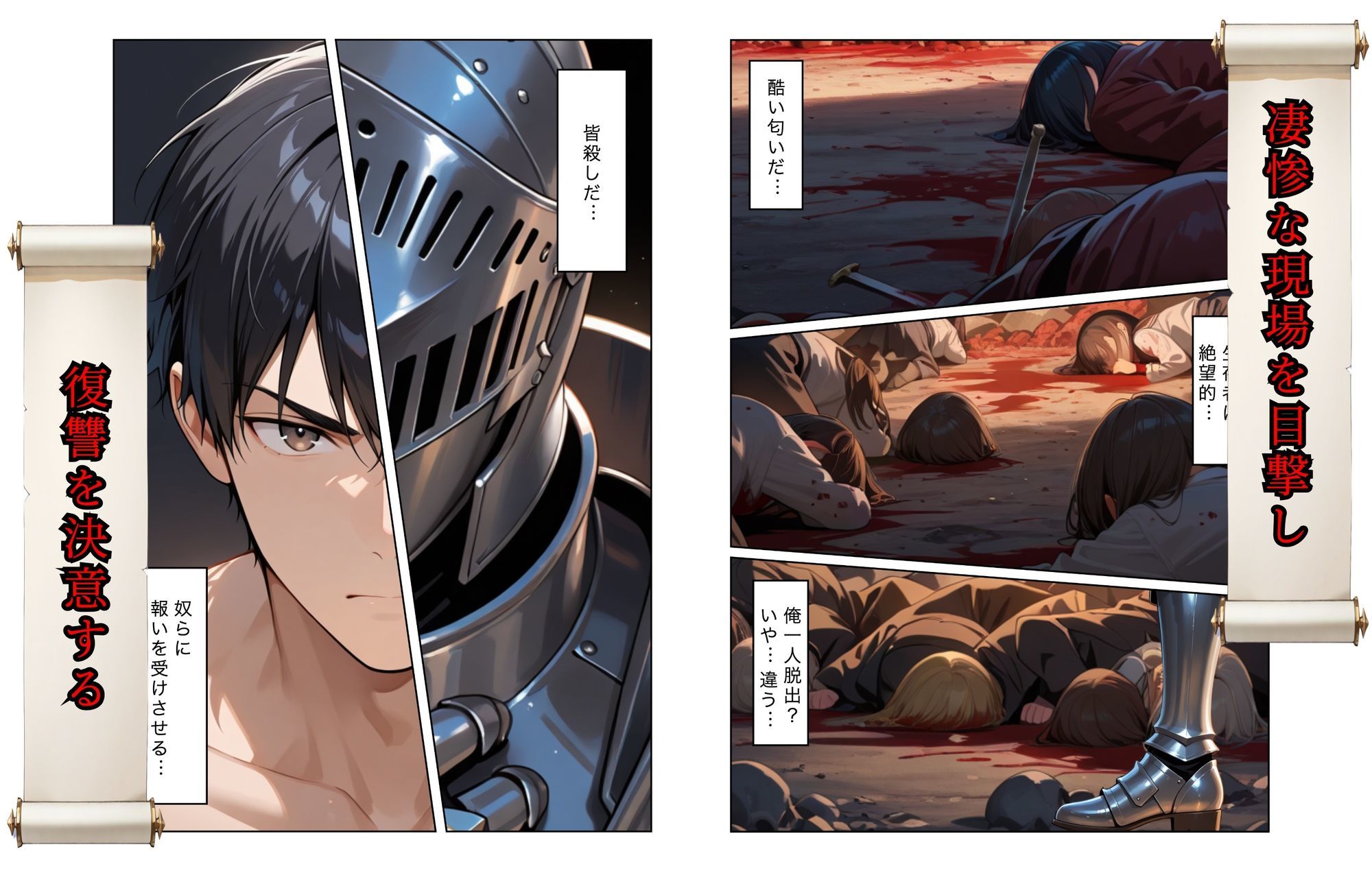 サンプル画像3:勇者選抜で見捨てられた俺のスキル《発汗》実は全能力を奪う《体液吸収》最凶チートでした。【第三話】(パンティ大佐) [d_709527]