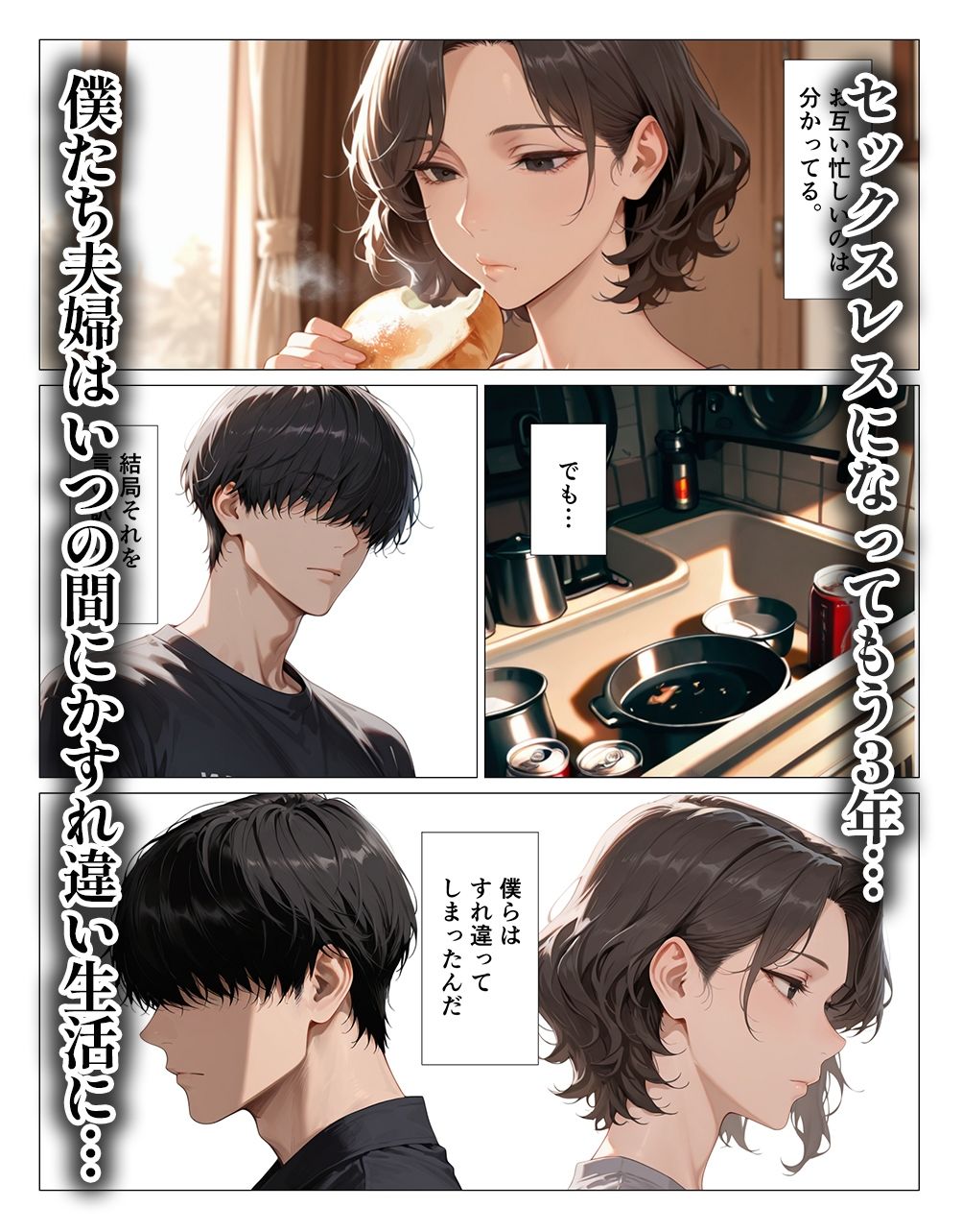 おっとり家政婦・北条の終わらない搾精責めー優しい巨乳家政婦の甘い誘惑に負けてパイズリフェラと中出ししてもらった僕ー 画像1