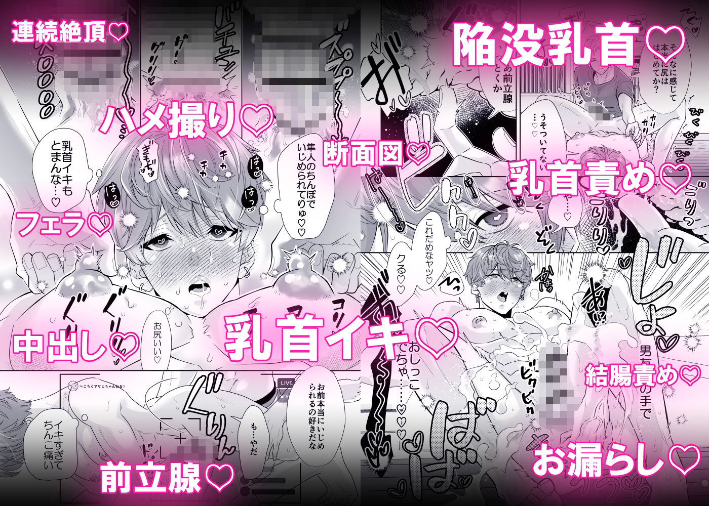 へこちく弄り〜俺の陥没乳首はドS幼馴染のデカちんで連続生イキをする〜 6枚目