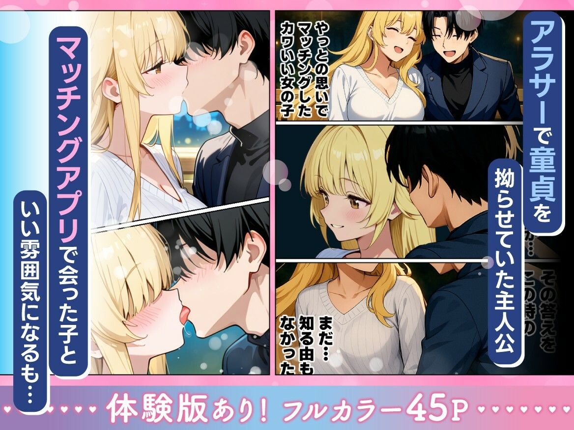 サンプル画像2:アラサー童貞の俺がマチアプで無双できるようになった理由(妄想体験コミック@MTコミック) [d_710019]