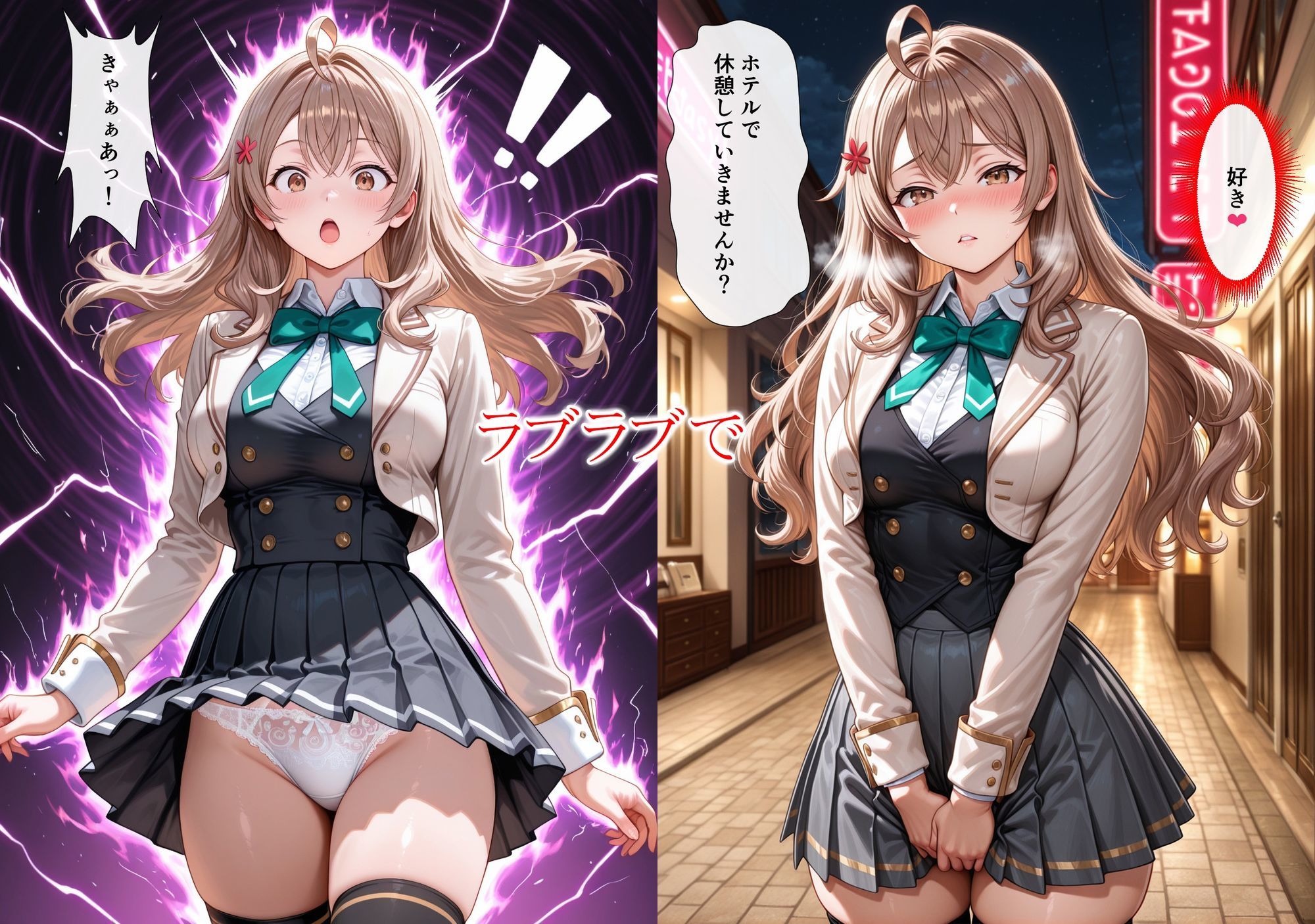 サンプル画像1:甘えるマ〇〇〇(this) [d_710046]