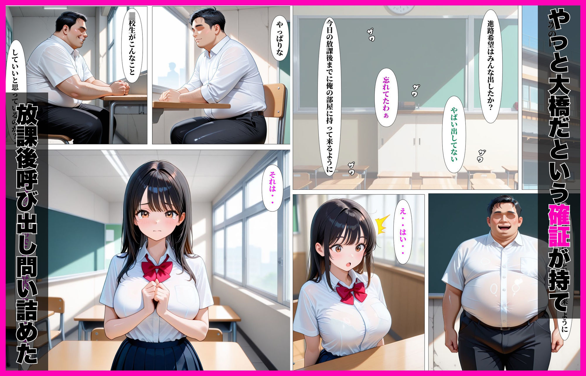 変態教師は裏垢バレした教え子の処女強奪した話 画像3