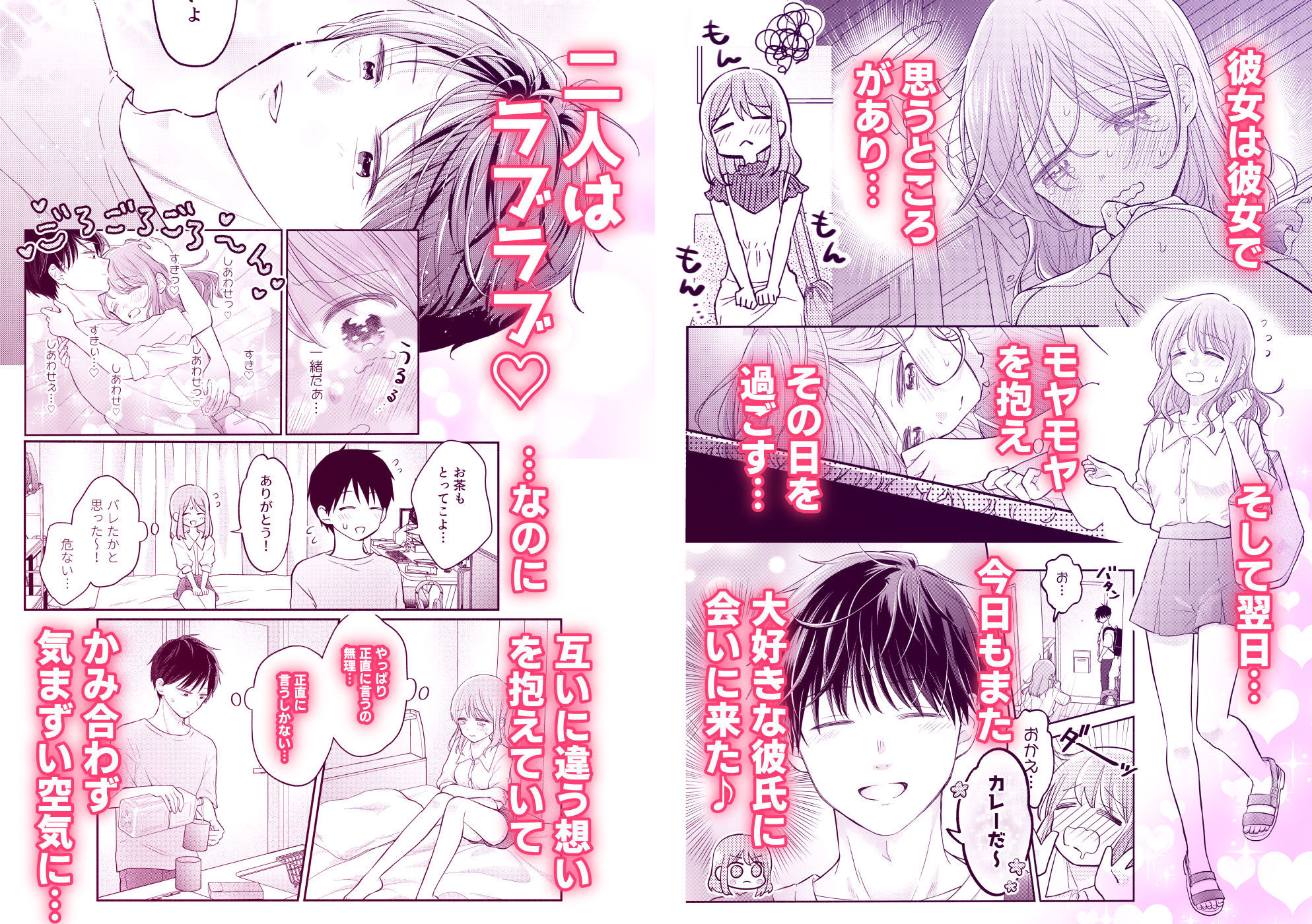 サンプル画像5:好きな人と一緒(sk) [d_710135]