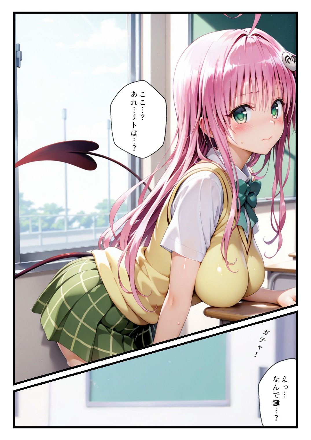 騙されて空き教室に呼び出されて複数の男子生徒にハメられてしまうデビ●ーク第一王女 画像2