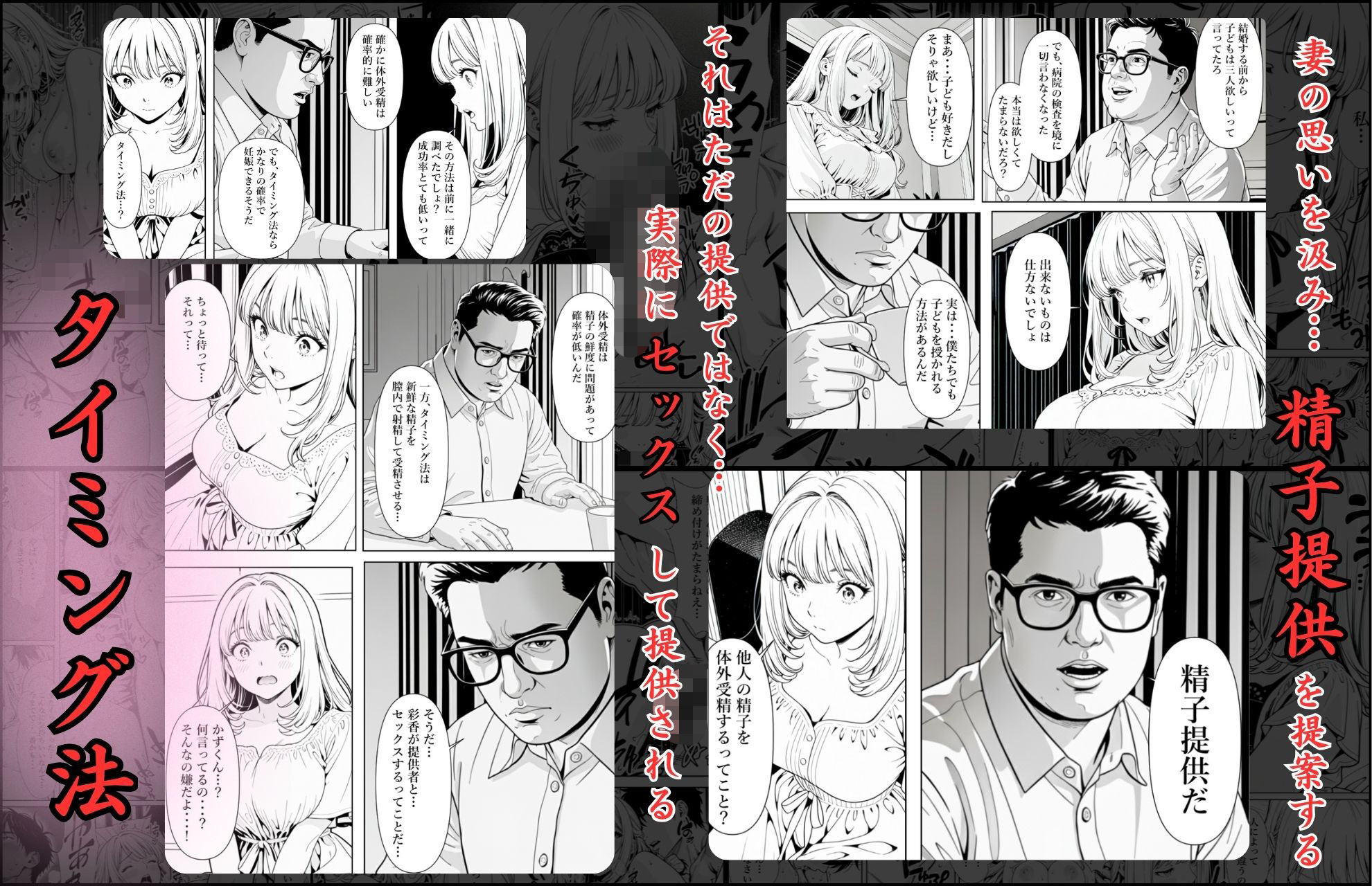 サンプル画像4:精子提供される妻  〜file 彩香〜(憧れ委員会) [d_710362]