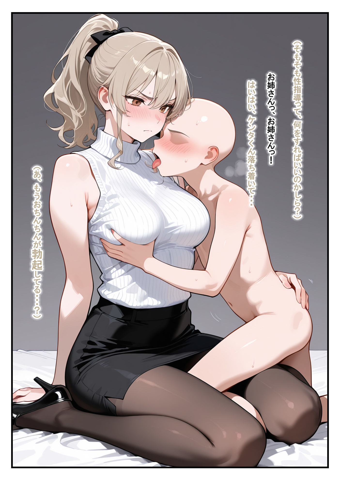 【エロ漫画】塾のお姉さんは常識改変されています〜木原涼香編〜8