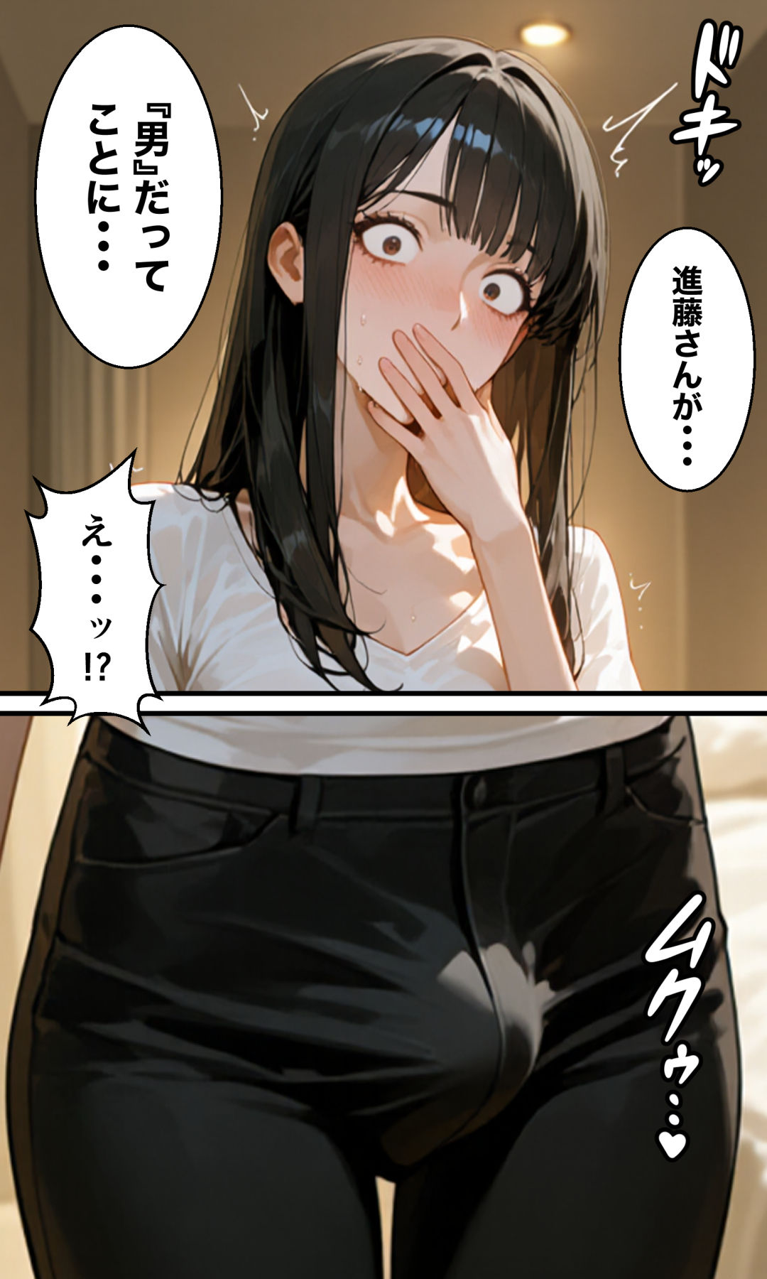 サンプル画像6:綺麗なお隣さんがアナルよわよわデカ乳首女装子♂さんだったのでアナルセックスで堕とした話(肉大根) [d_710873]
