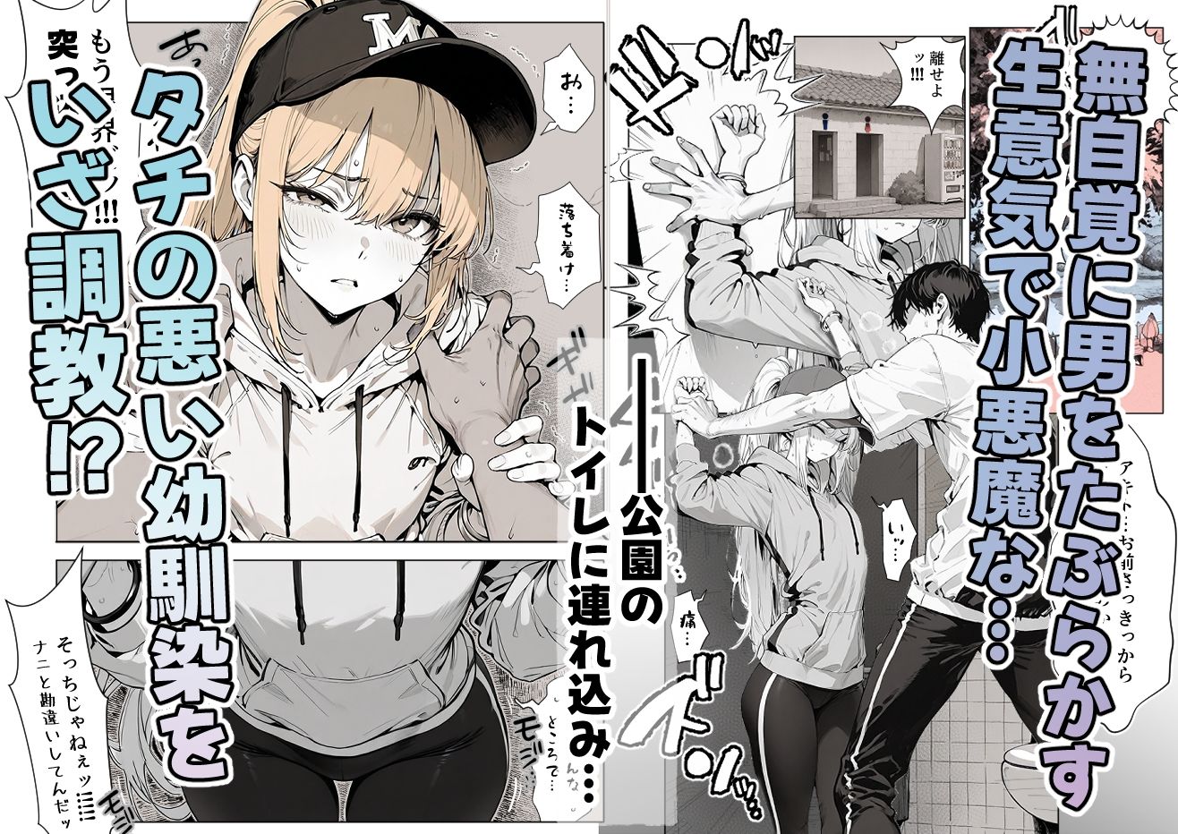 ◯キの頃の幼馴染が完全な男の娘になっていた話。 エロ漫画9