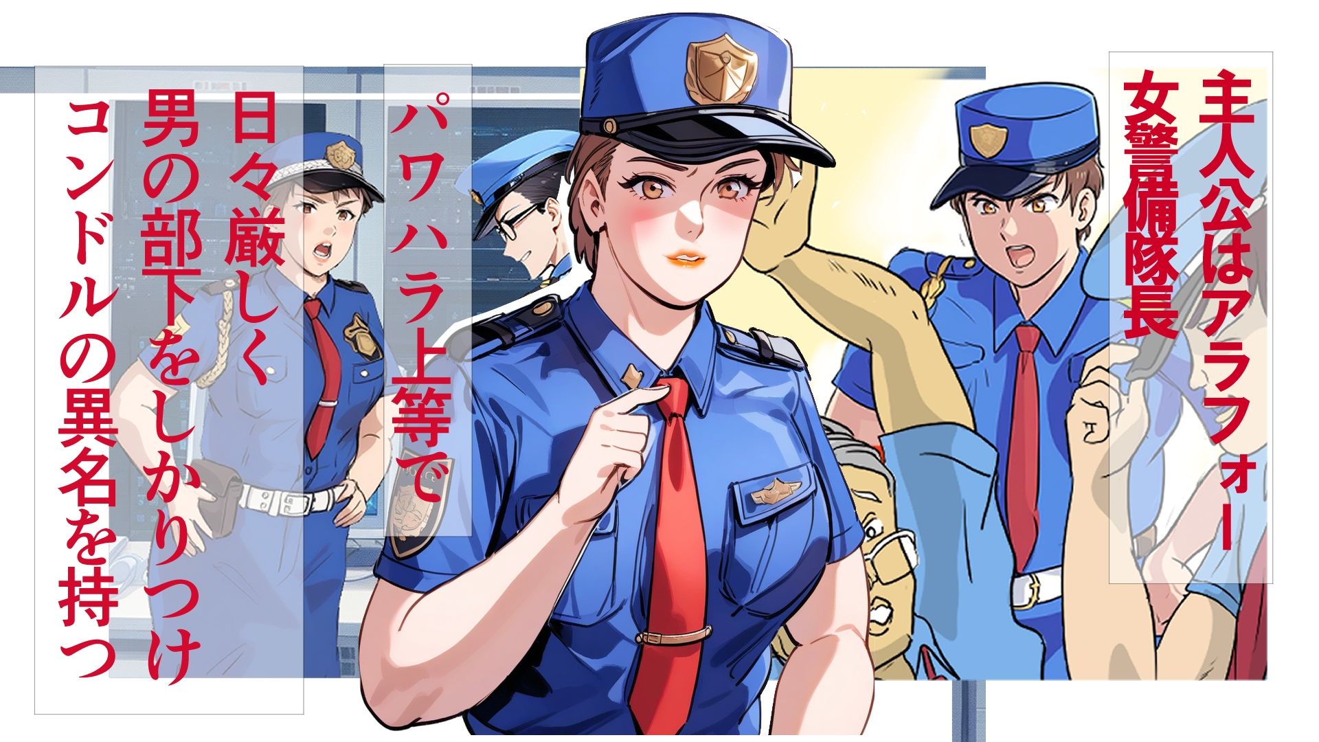 サンプル画像2:熟女警備士調教日記〜私、露出プレイの男の子に手を出して逆に調教されてしまいました〜(ファージンジャー) [d_711269]