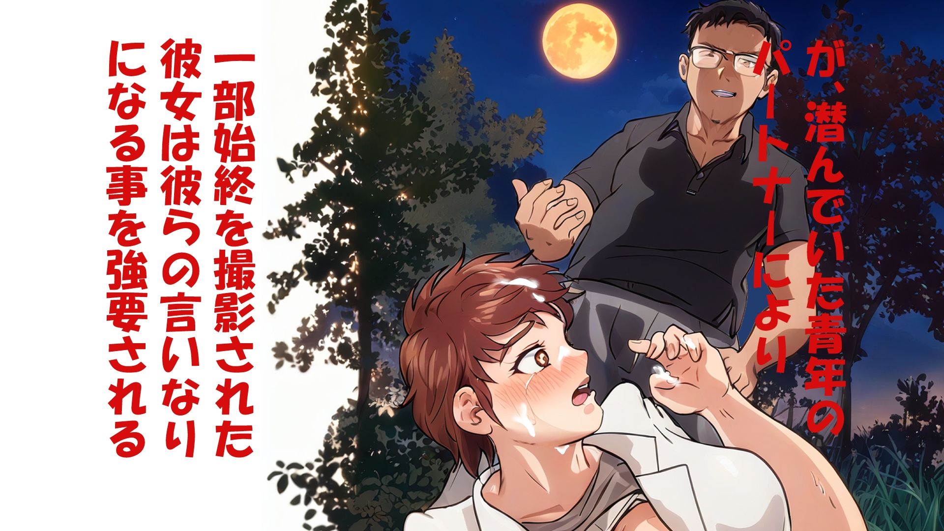 サンプル画像5:熟女警備士調教日記〜私、露出プレイの男の子に手を出して逆に調教されてしまいました〜(ファージンジャー) [d_711269]