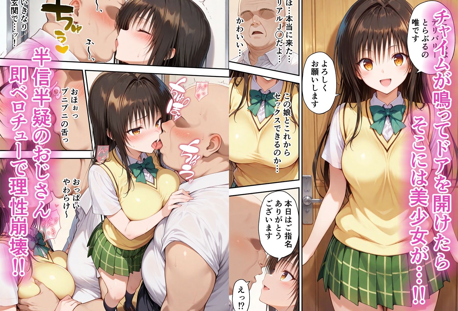 サンプル画像2:とらぶるキャラを指名できるデリヘルアプリ(ぶるーと) [d_711409]