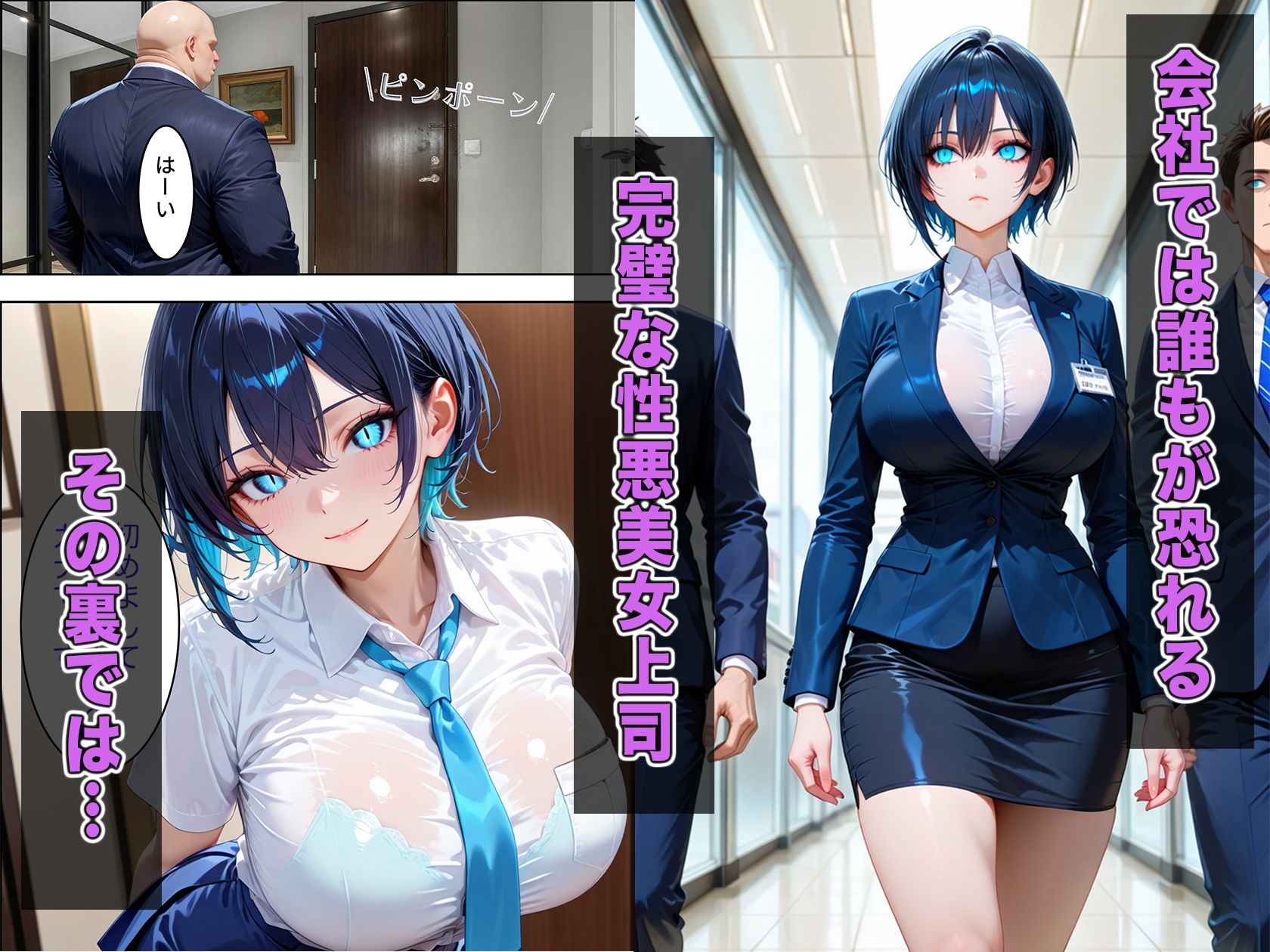 デリヘル呼んだら性悪上司が来た【社内調教編】 画像1