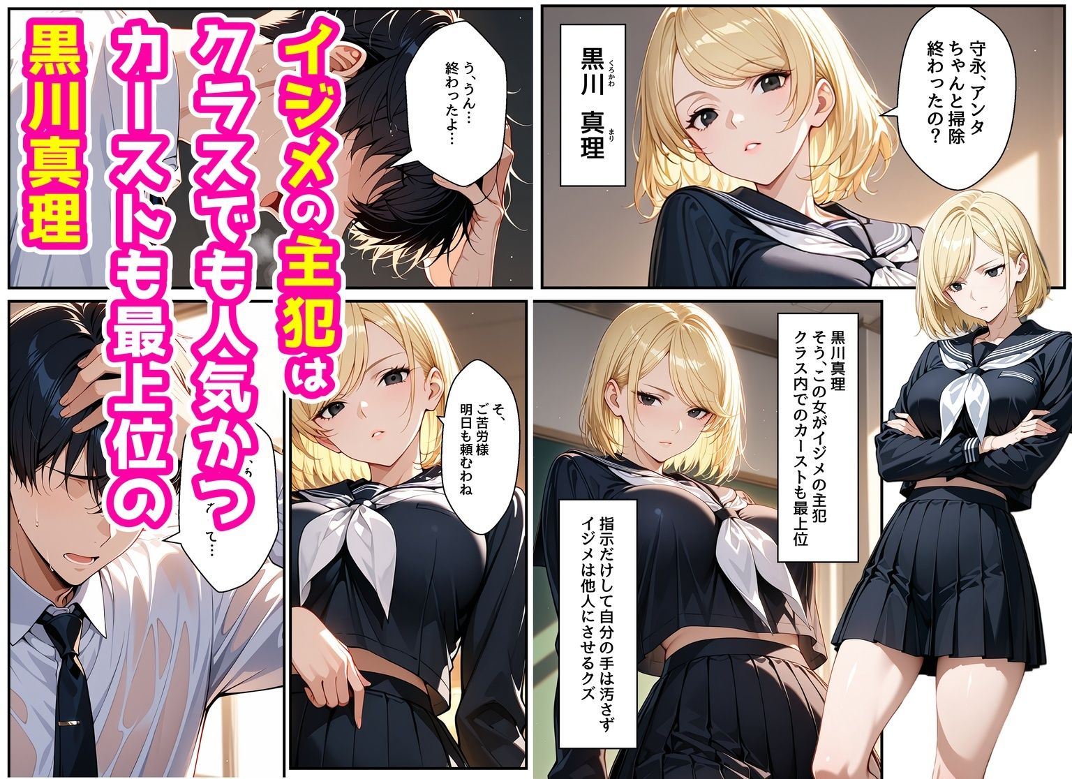 サンプル画像2:僕をイジメてた女とあまあまなエッチすることになった話(アクロエ) [d_711784]