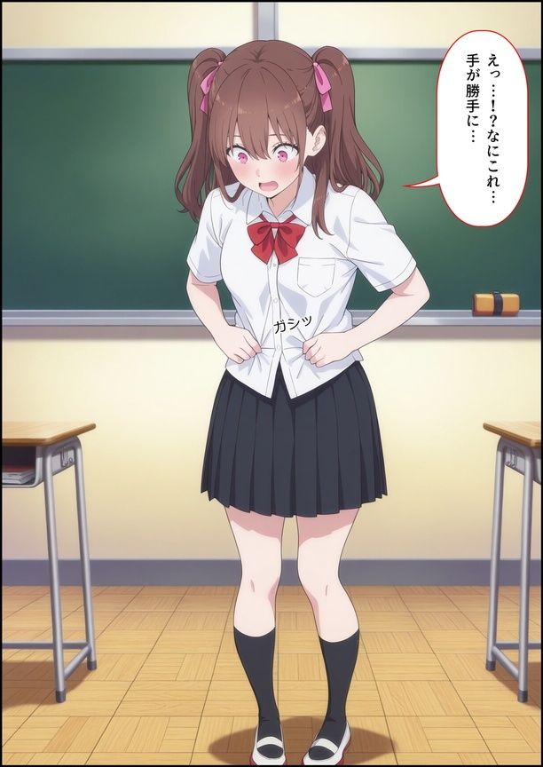 【エロ漫画】体が勝手に…！橘○花莉（前編）4