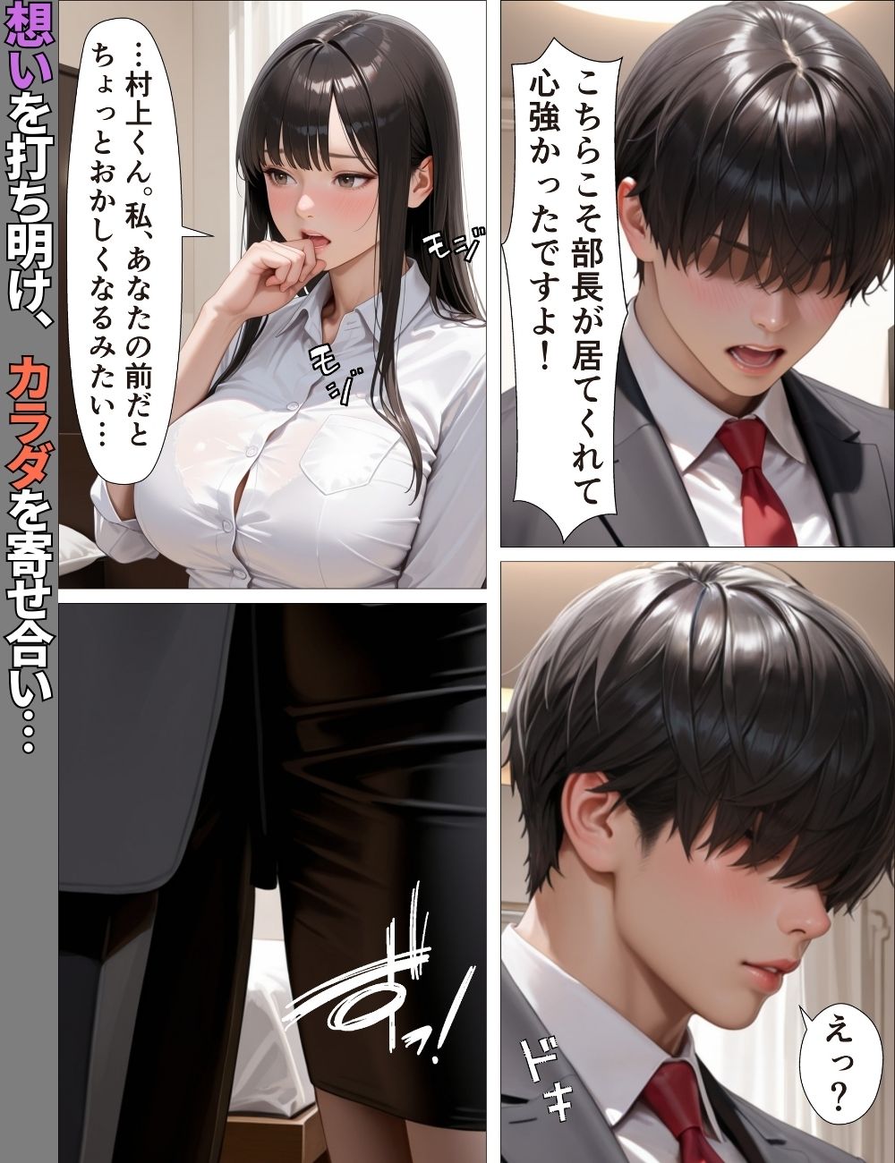 デキる女上司はダメ部下な俺には優しい〜出張で禁断のチン堕ちした話〜【漫画】【ツンデレ】【中出し】【種付けプレス】 画像7