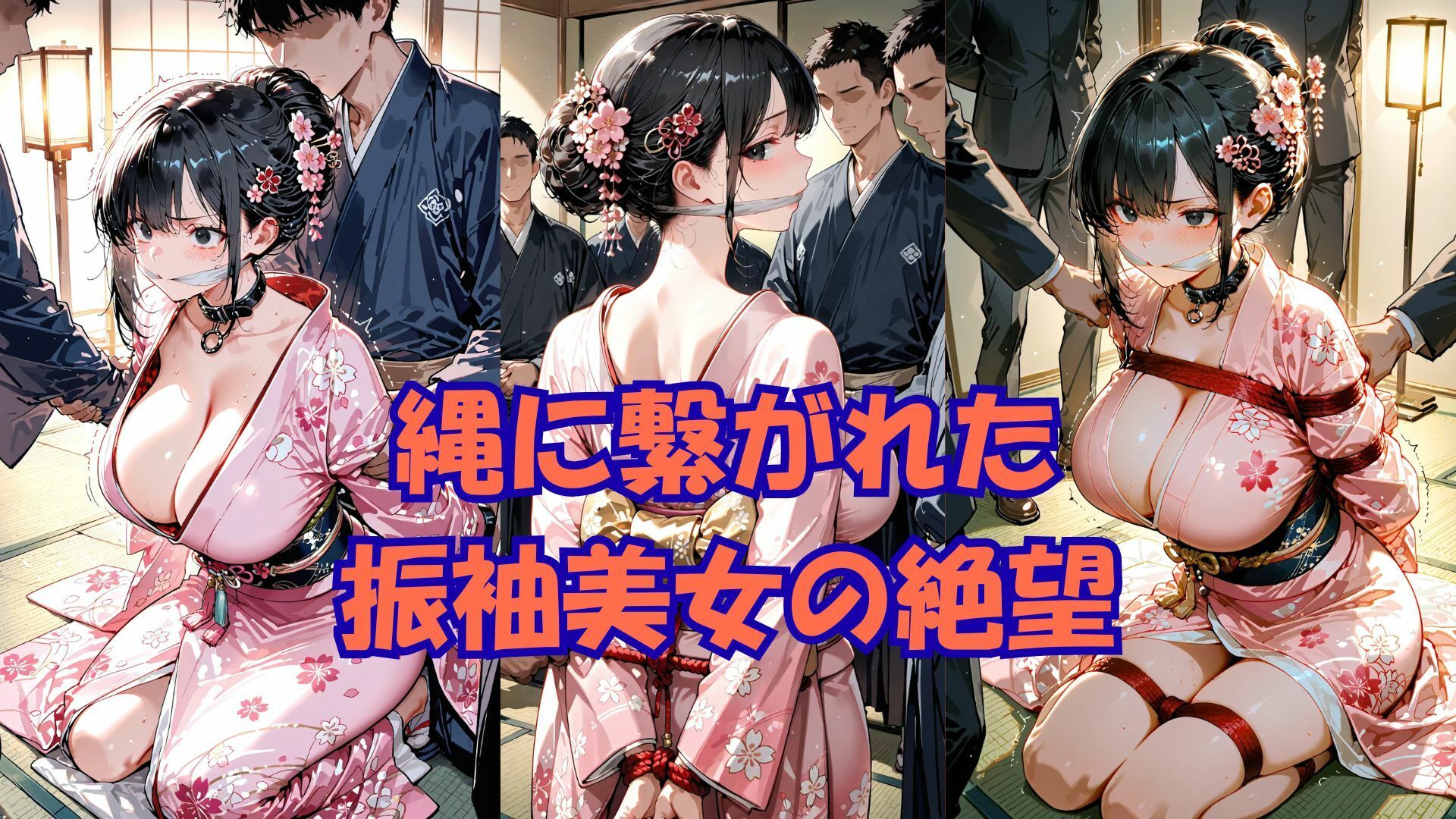 サンプル画像2:永遠の新年之夜(緊縛同人) [d_712093]