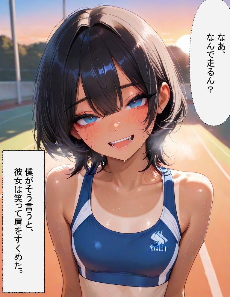 焦げた白線の上で 画像1