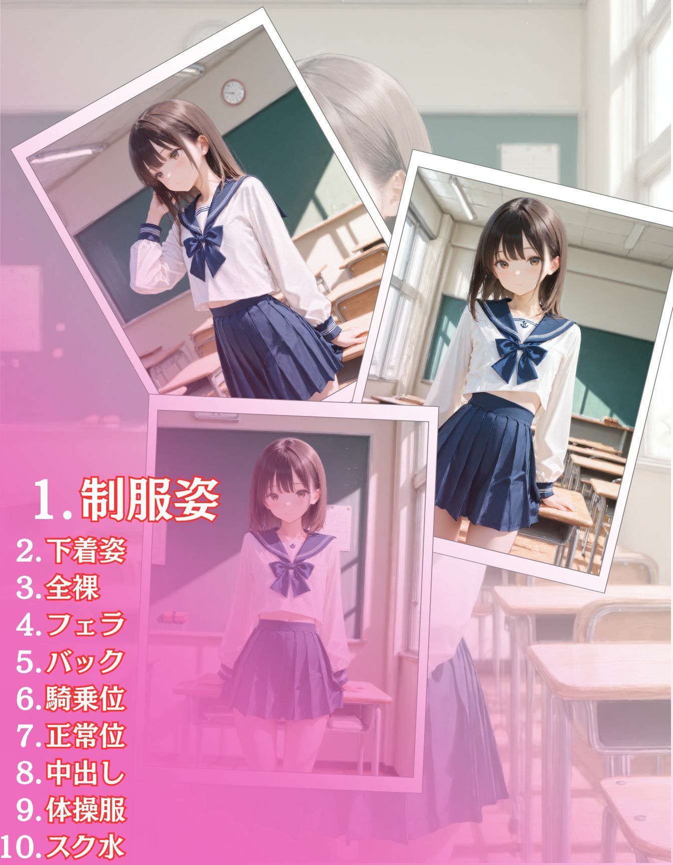 【エロ漫画】つるぺたちっぱい女子校生の日常 放課後ナイショの個人授業1