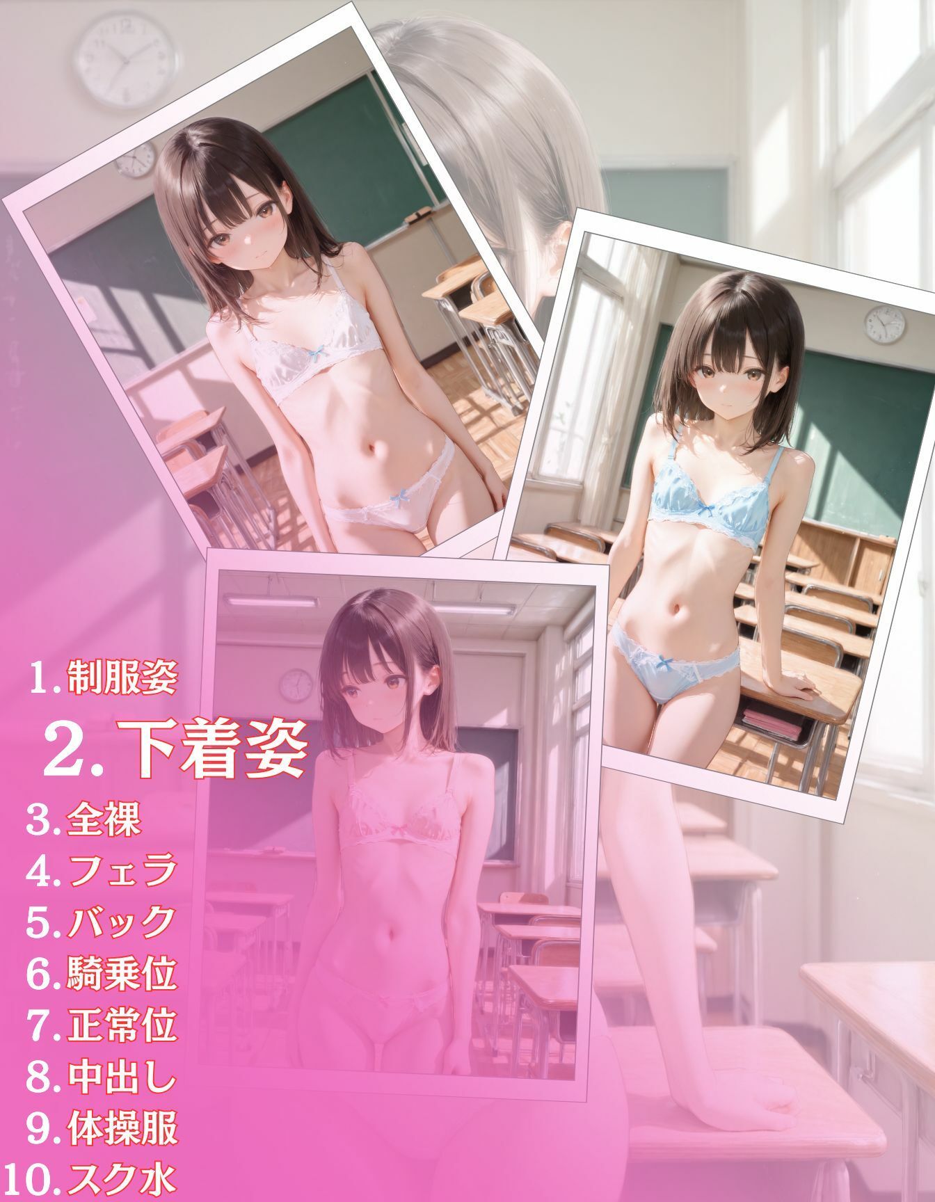 【エロ漫画】つるぺたちっぱい女子校生の日常 放課後ナイショの個人授業2