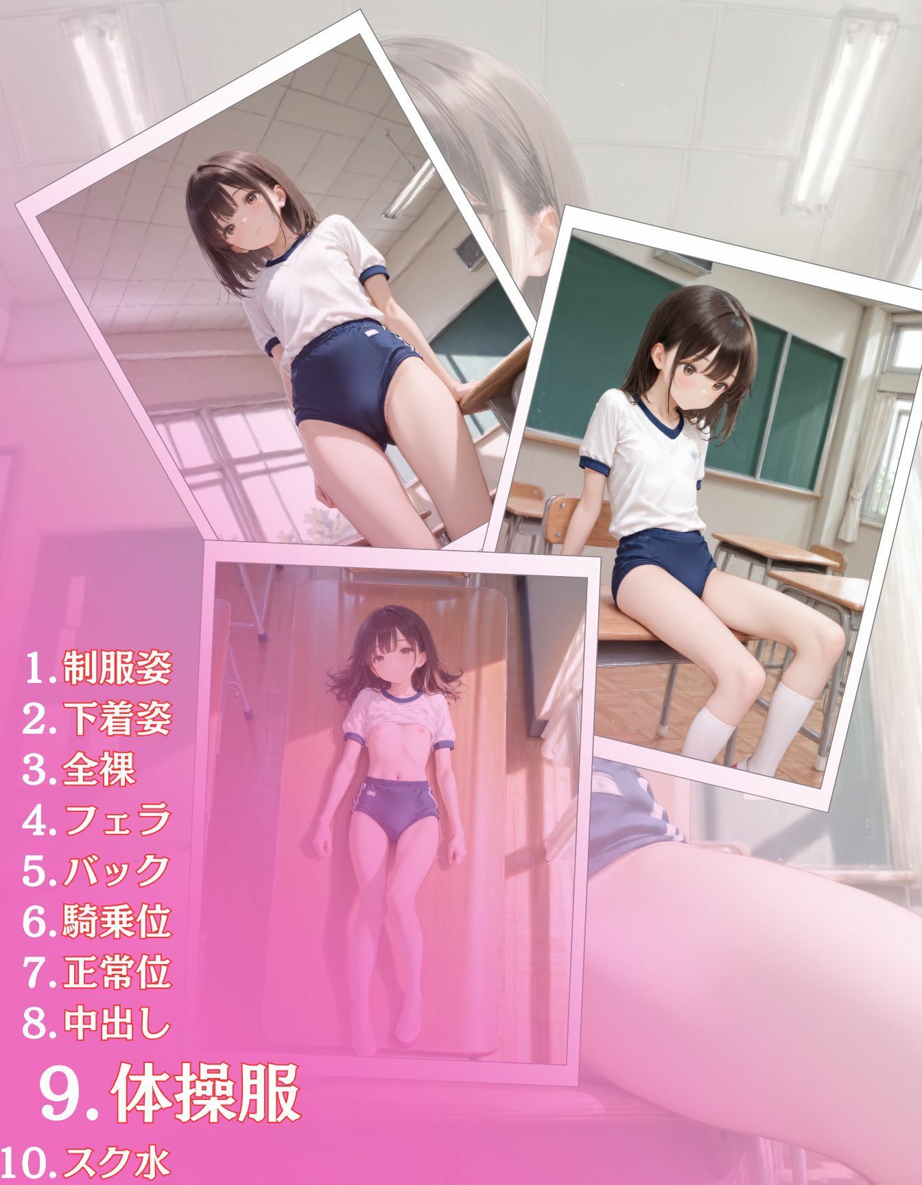 【エロ漫画】つるぺたちっぱい女子校生の日常 放課後ナイショの個人授業9