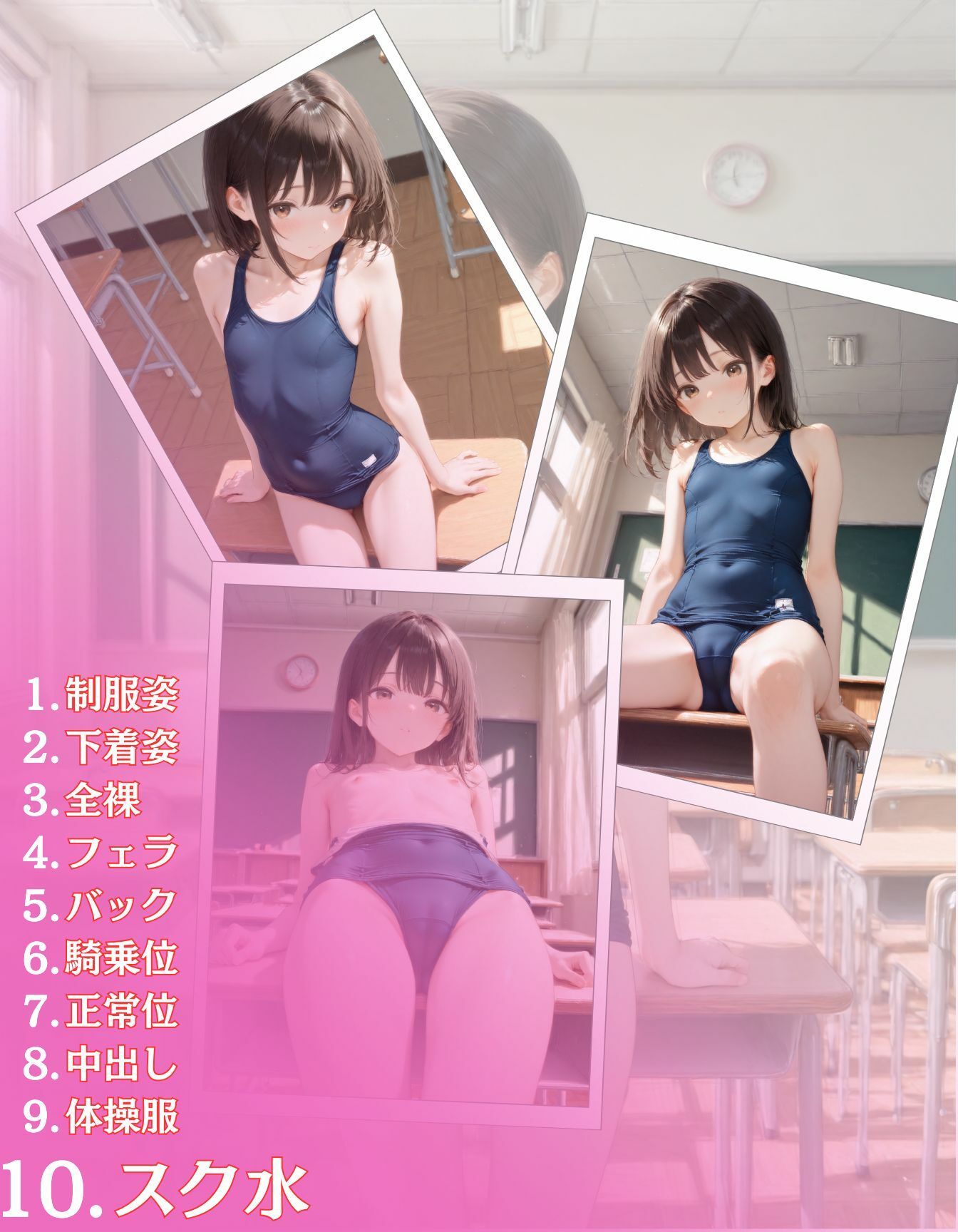 【エロ漫画】つるぺたちっぱい女子校生の日常 放課後ナイショの個人授業10