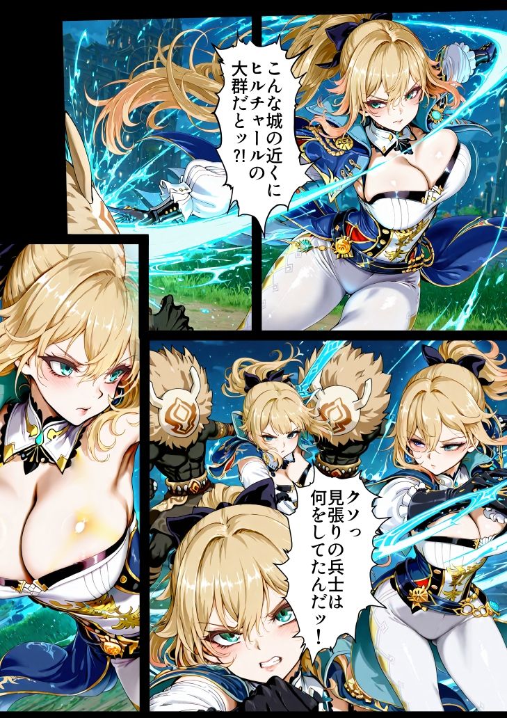 サンプル画像2:本当は恐ろしいテイワット大陸〜モンド編〜(マイ3) [d_712186]