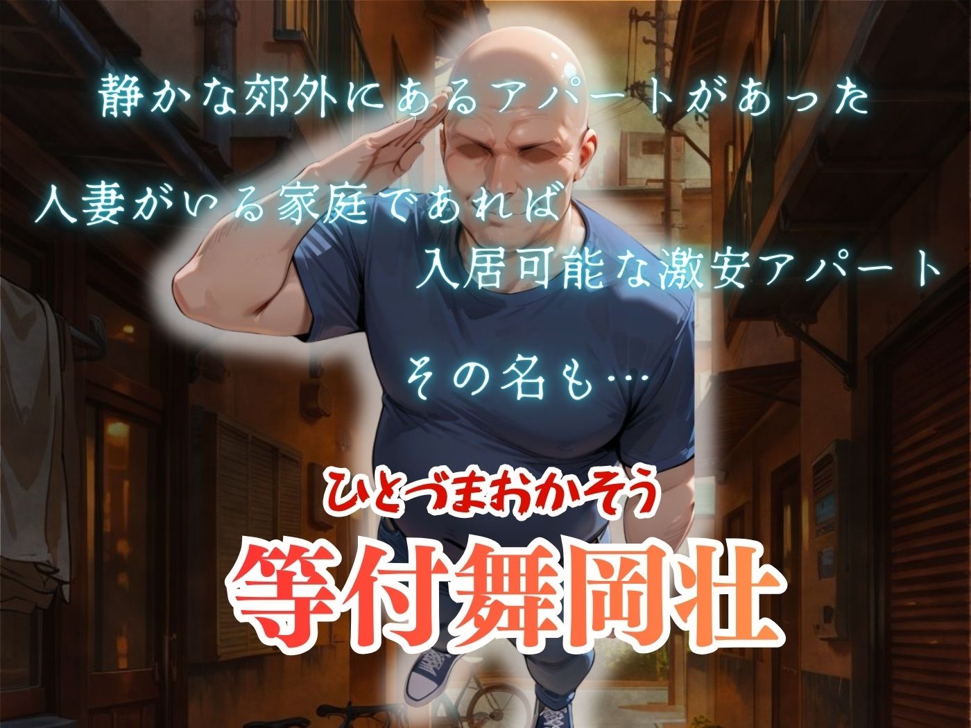 サンプル画像1:【4K高画質】人妻限定アパート 303号室 安西京香 〜大家のペットになった日編〜(ワーテルLab) [d_712273]