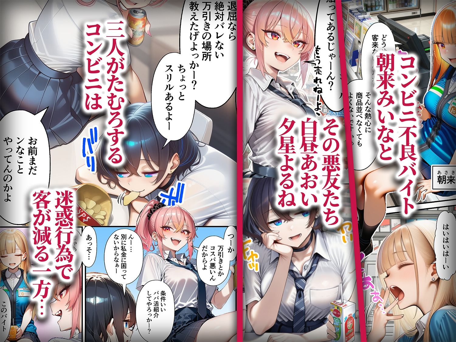 【エロ漫画】人質ライブ配信1