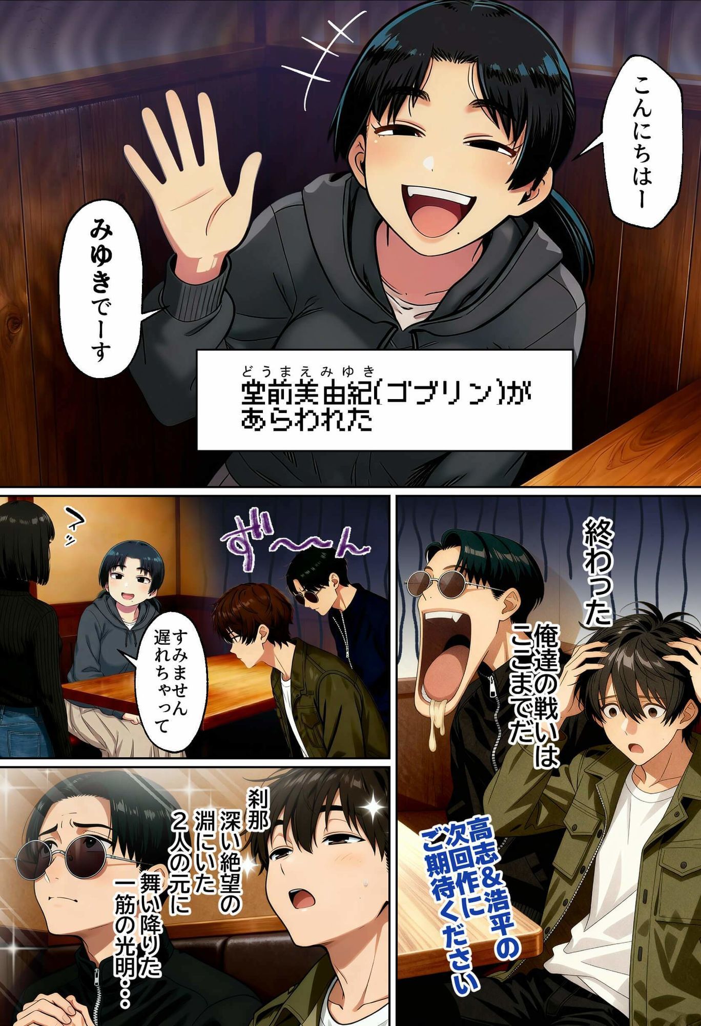 サンプル画像4:【実話】相席居酒屋で知り合った人見知り保育士ちゃん（21）とコスプレSEXした話www(実話本舗) [d_712409]