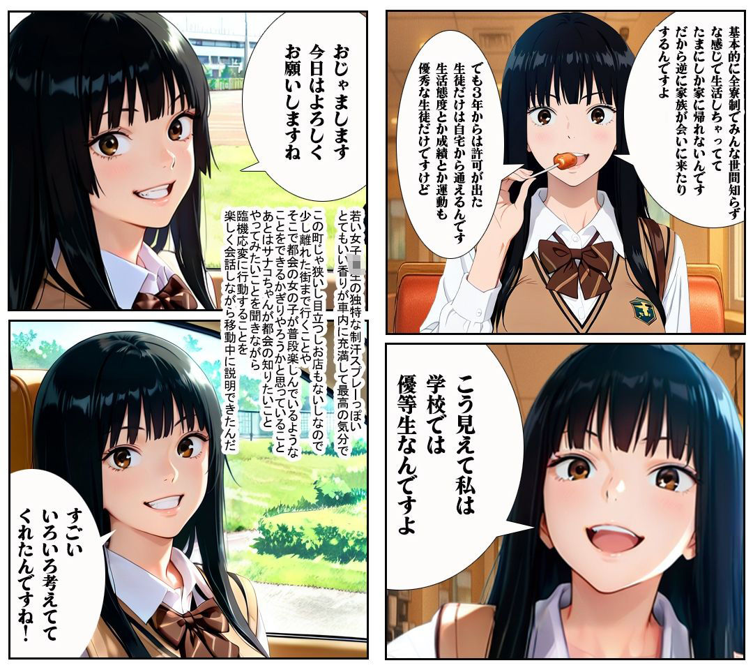 【汚パンツ女学園】田舎で育った素朴な生徒達は下着を洗わないのが普通だった話 第1話 画像2