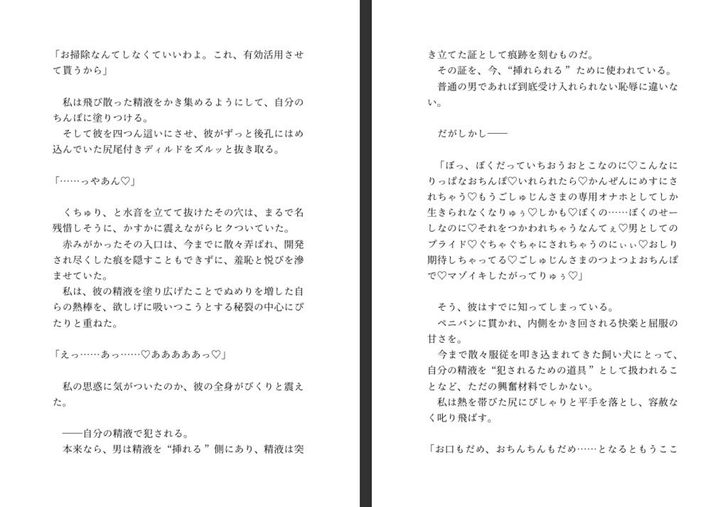 飼い犬系彼氏をふたなりちんぽで可愛がる 画像8