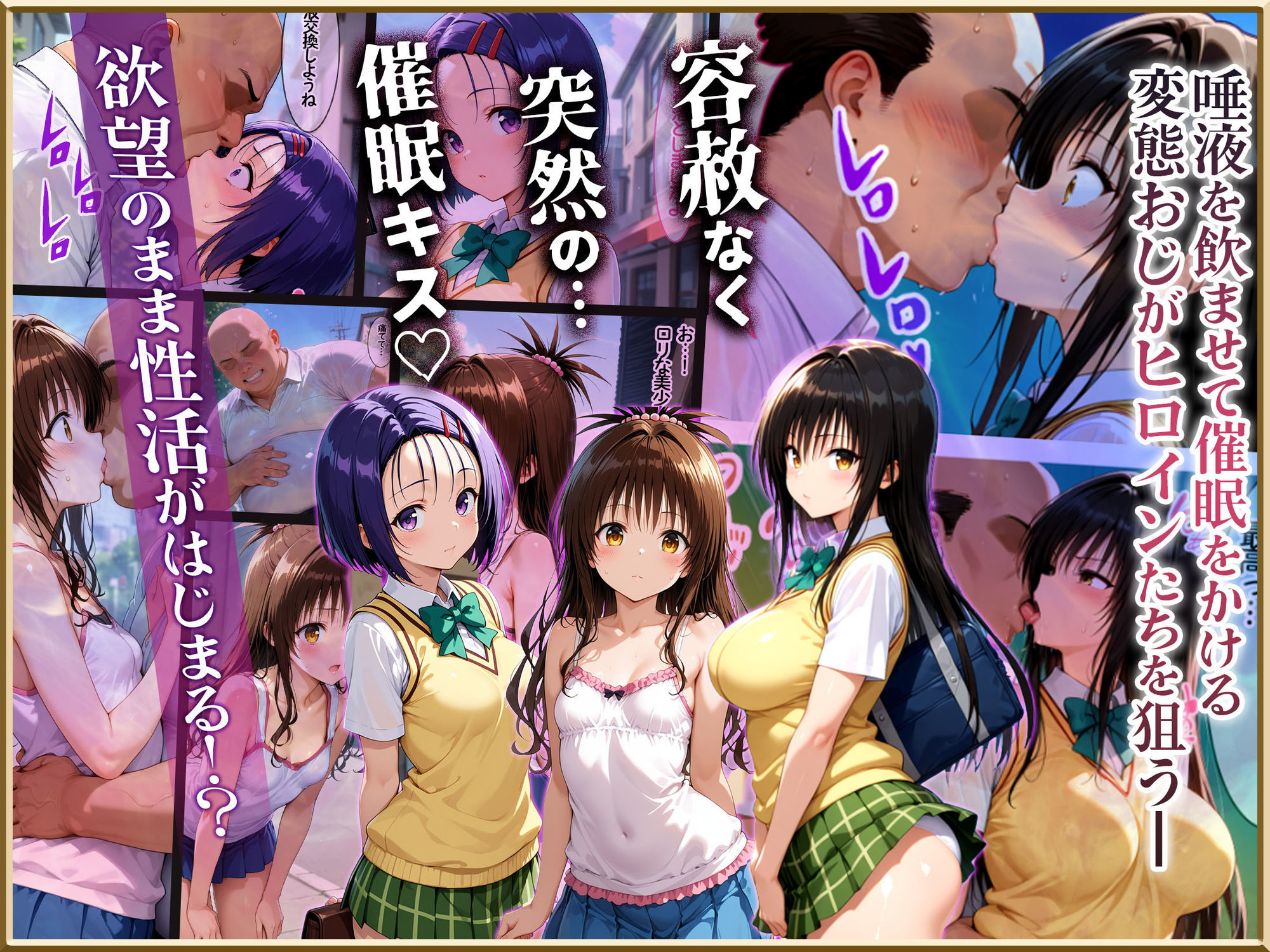 サンプル画像1:【Part.2】キスで催●シリーズ贅沢イッキ読み！総集編(Residence) [d_713351]