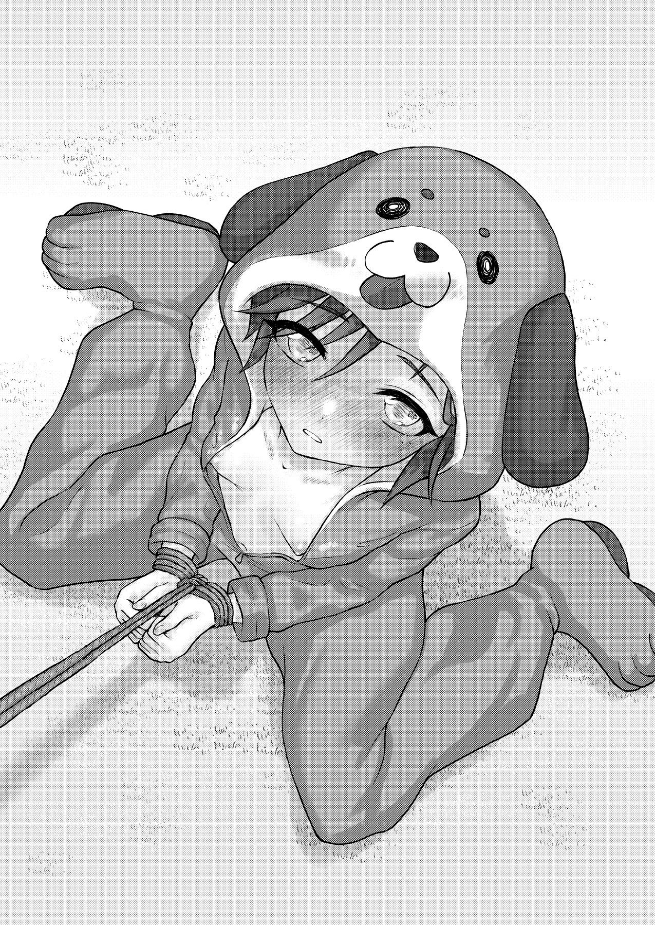 【エロ漫画】花音ちゃんと縄遊びお留守番緊縛編2