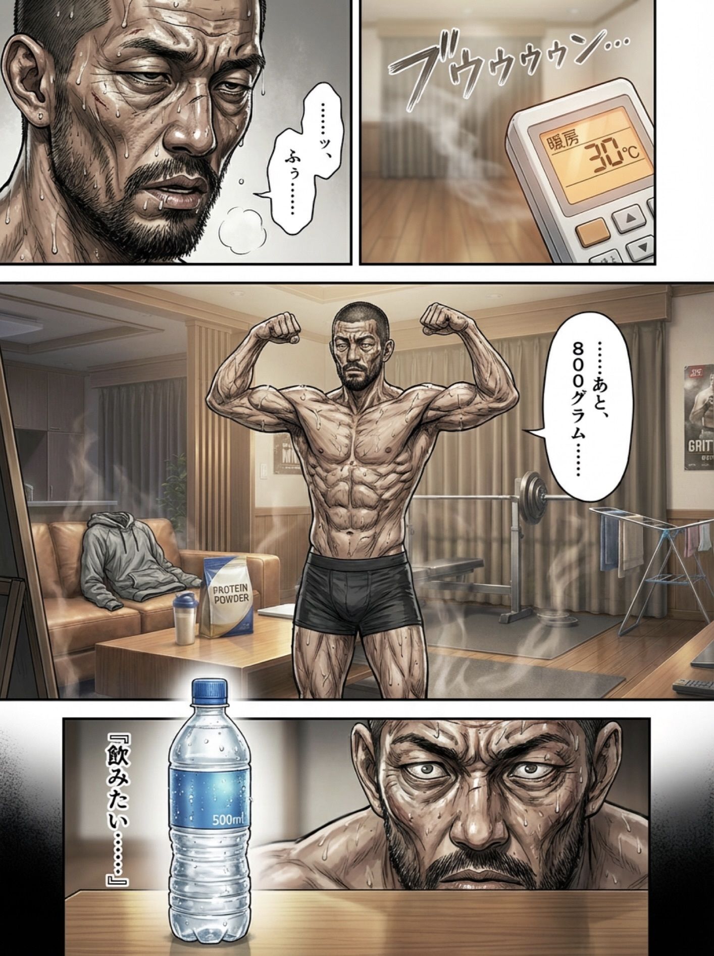 飯テロサンタと飢獣先輩 2枚目