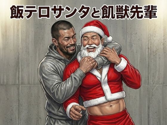 飯テロサンタと飢獣先輩