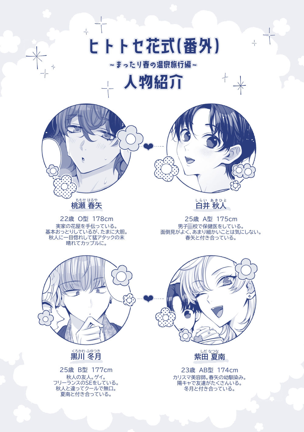 ヒトトセ花式番外〜まったり春の温泉旅行編〜 サンプル2