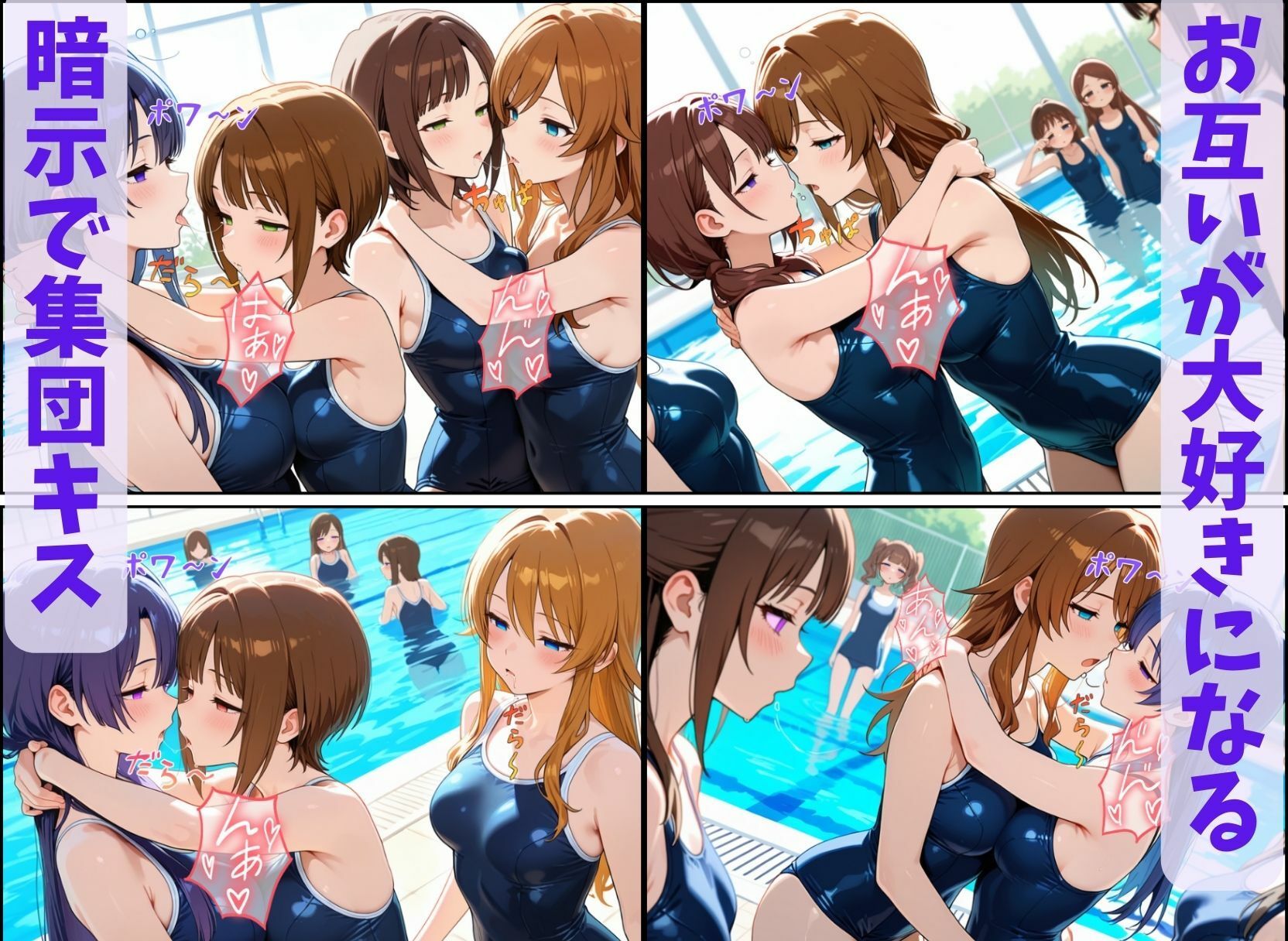 集団催● 〜スク水JKは催●洗脳され性奴●になる〜 画像3