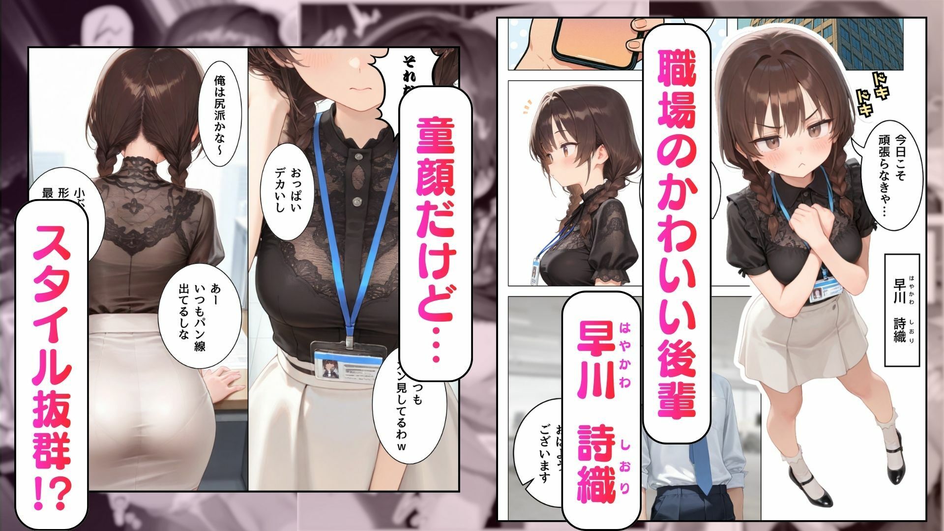 可愛いけどちょっと抜けてる後輩と、残業してたらいい雰囲気になった話 画像1