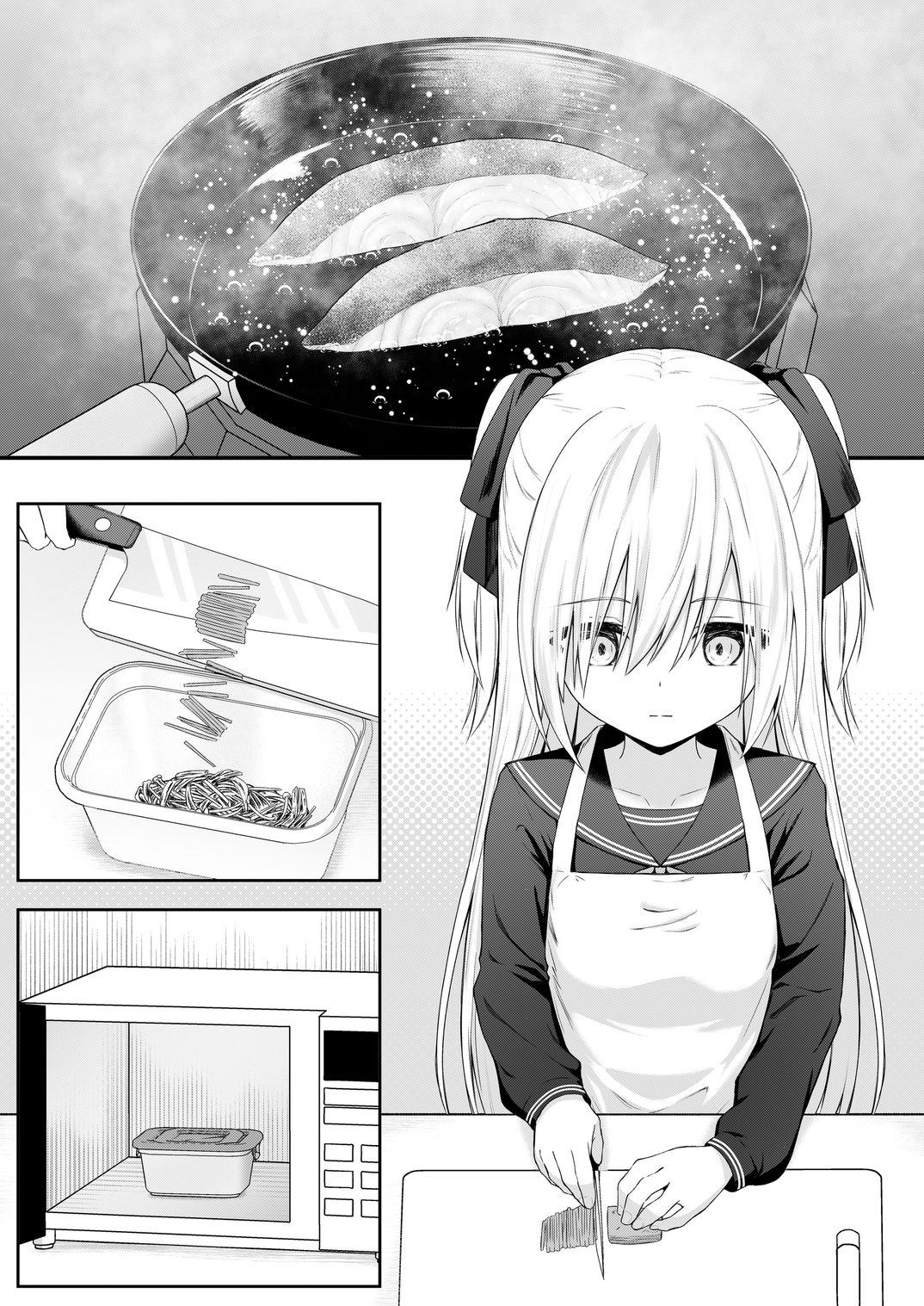 サンプル画像1:代替品＋制作記セット(Night White Lily) [d_714117]