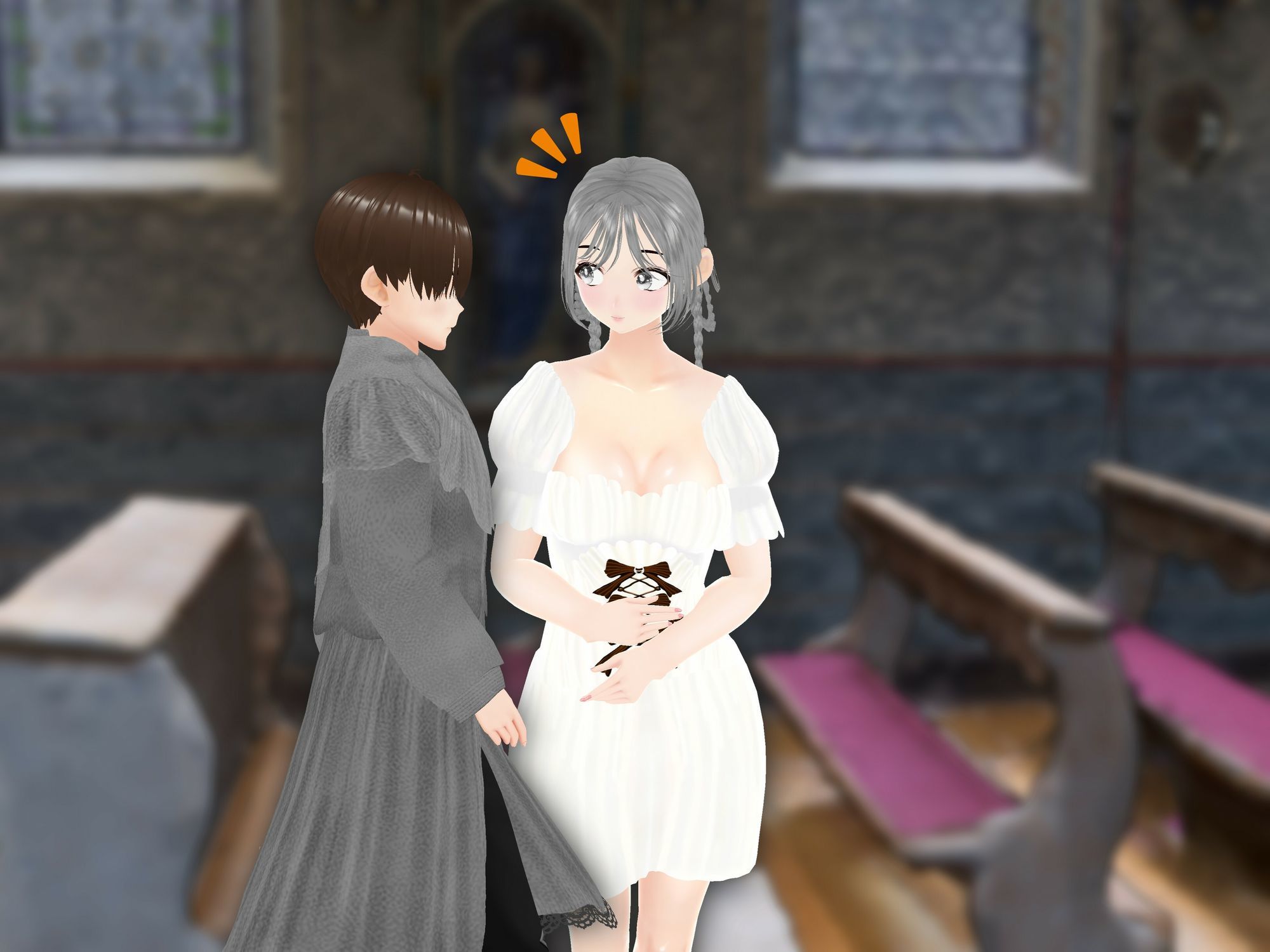 女子だけデカく 男子を追い抜く 成長音〜教会編〜